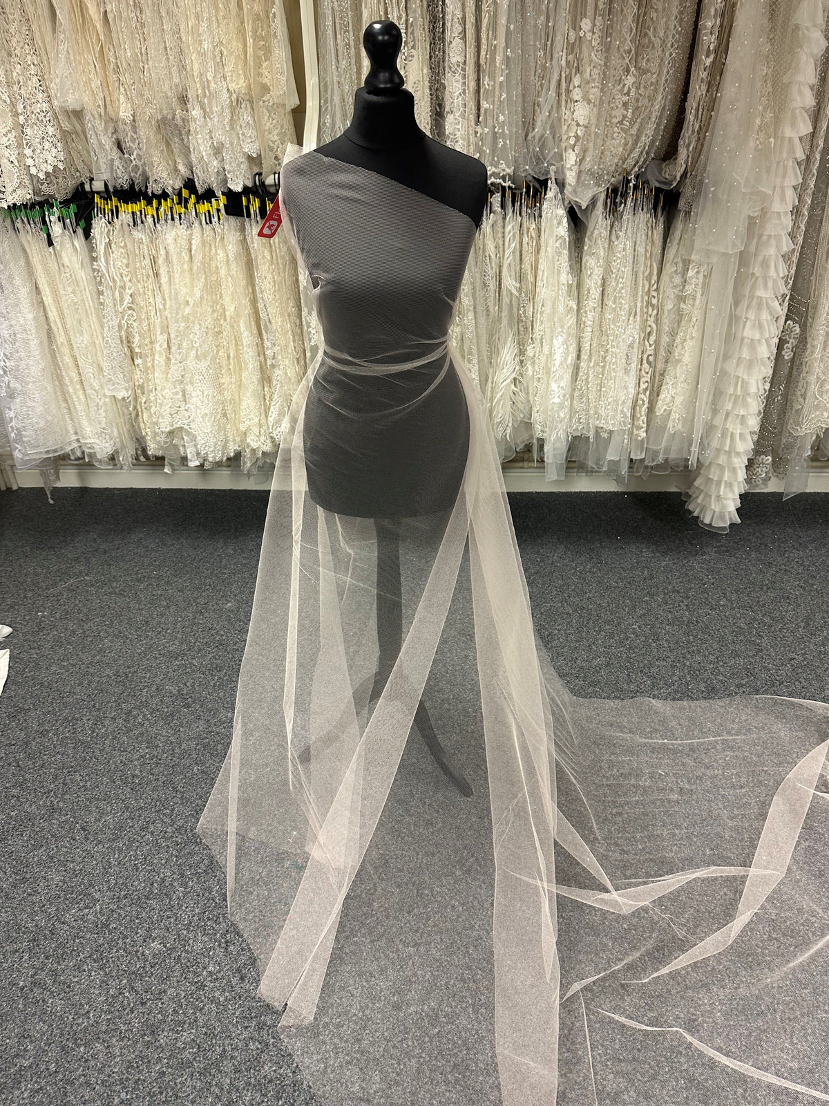 Robe Champagne en tulle souple - Symphony