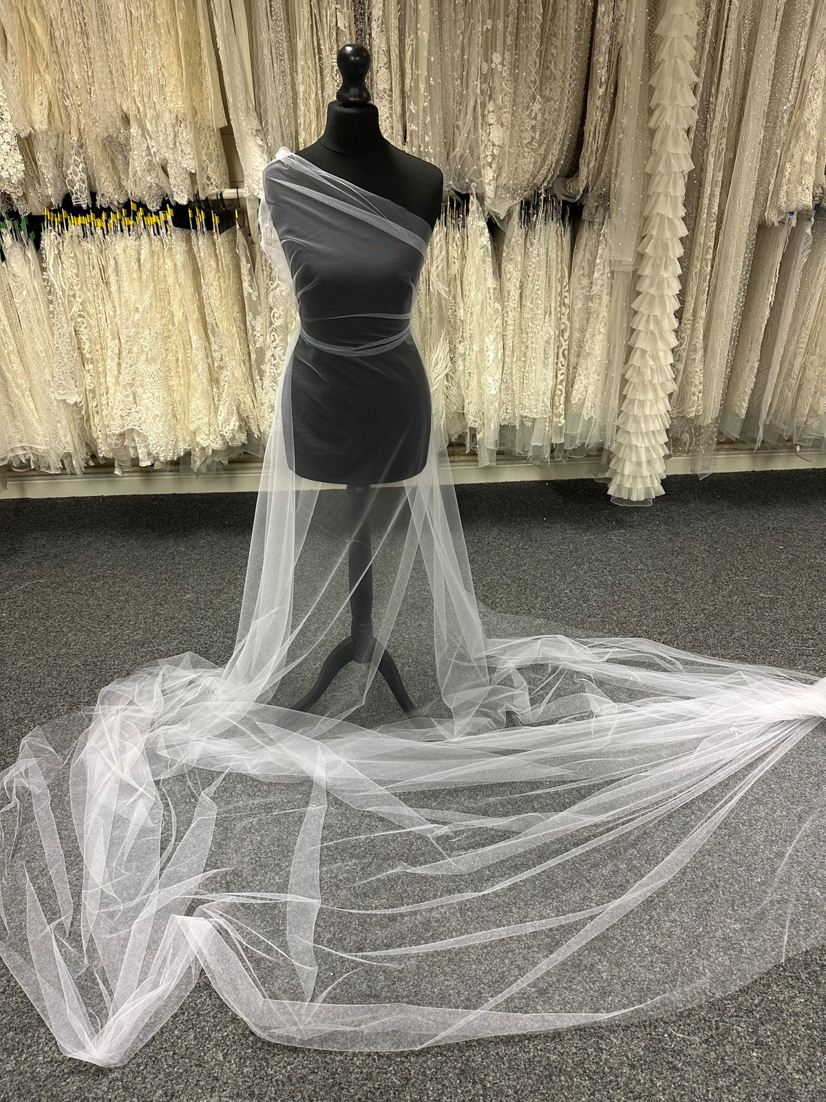 White Tulle for Veils – Climax