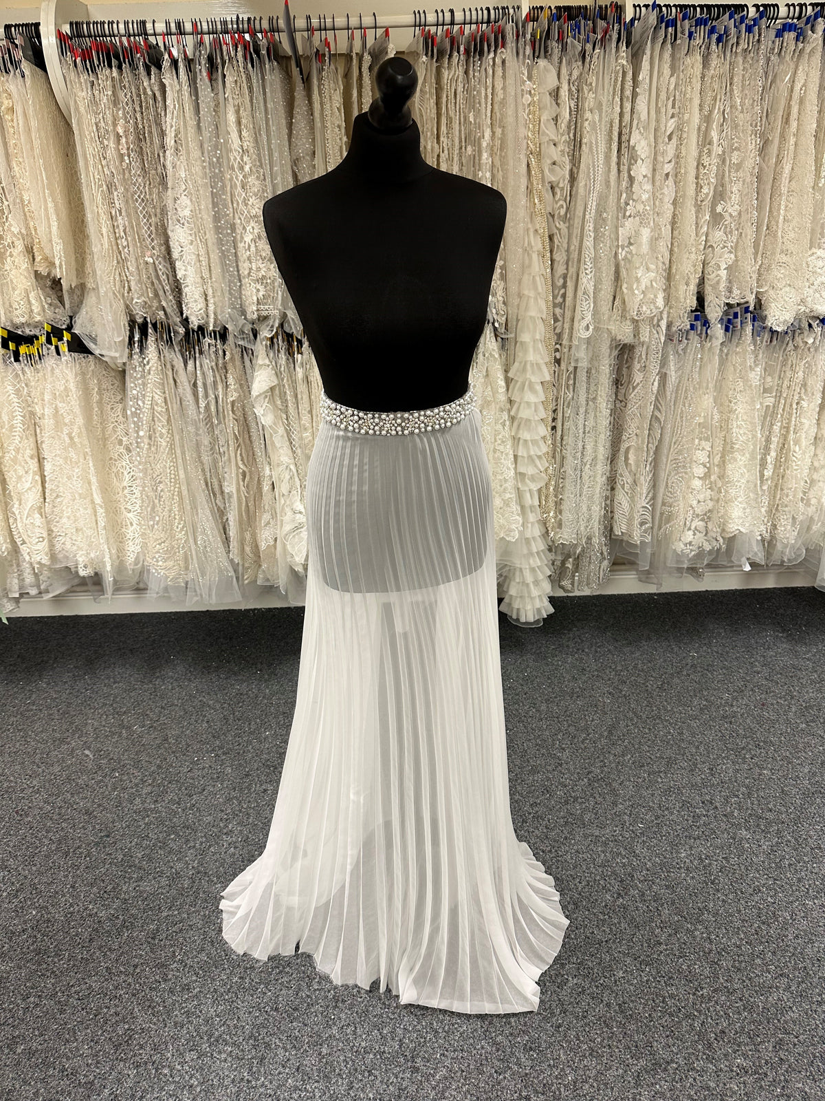 Panneaux plissés ivoire - Soleil