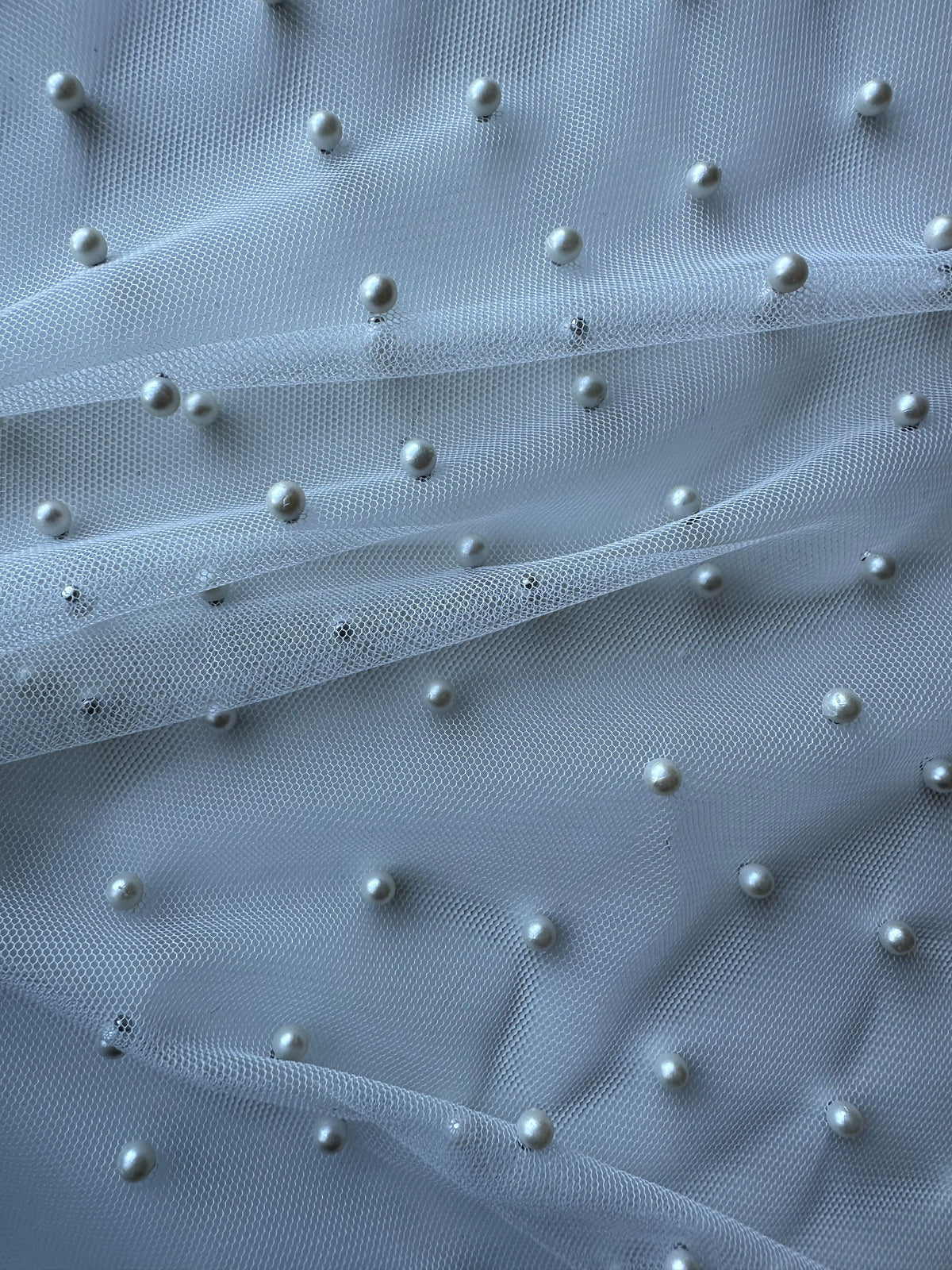 Tulle perle ivoire - Kin