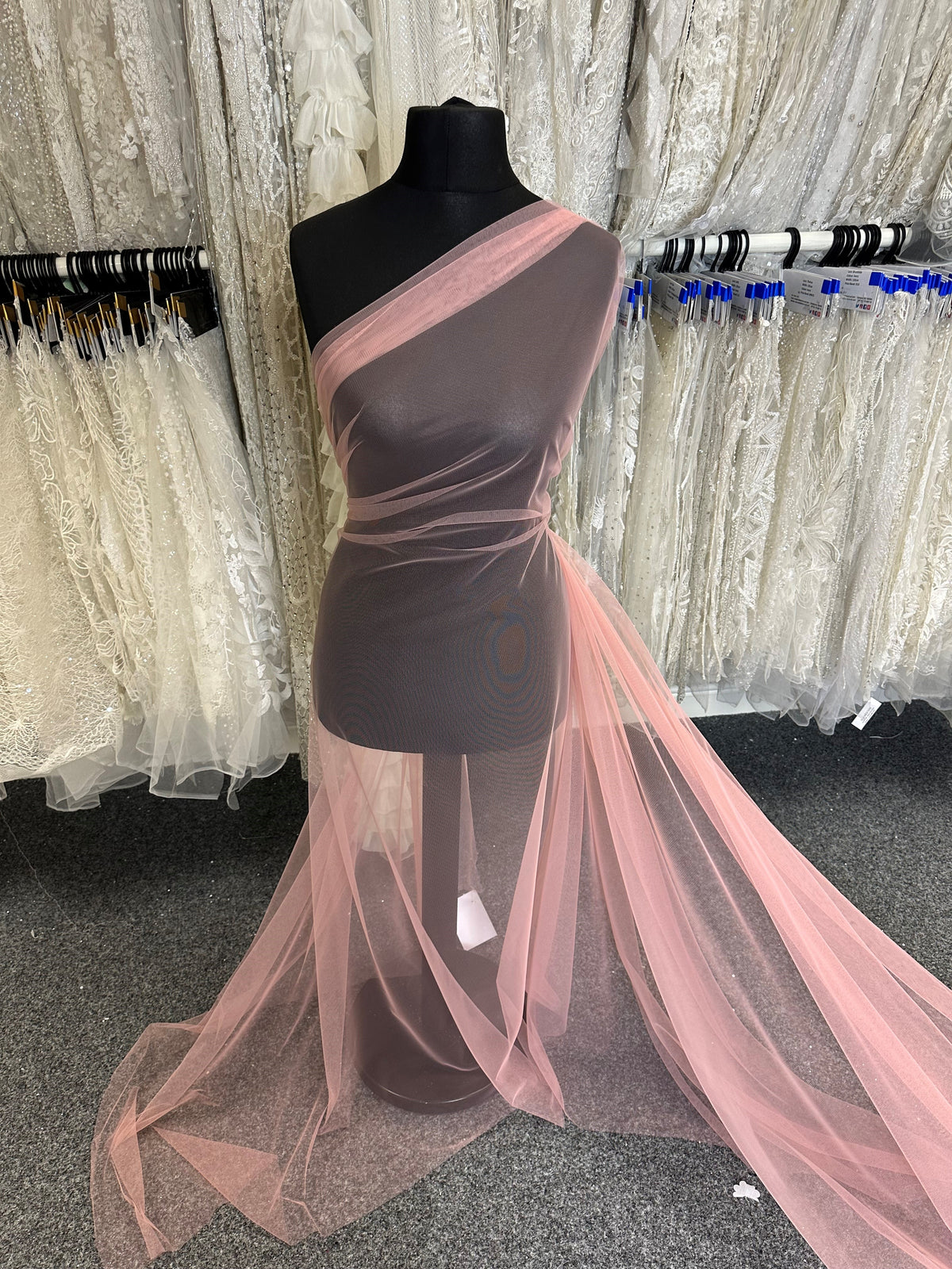 Tulle rose poudré - Carnival