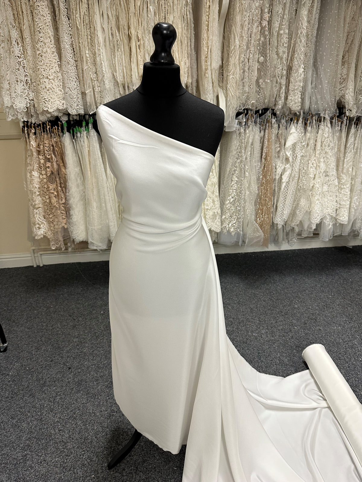 Double Crêpe de Soie Ivoire - Expression