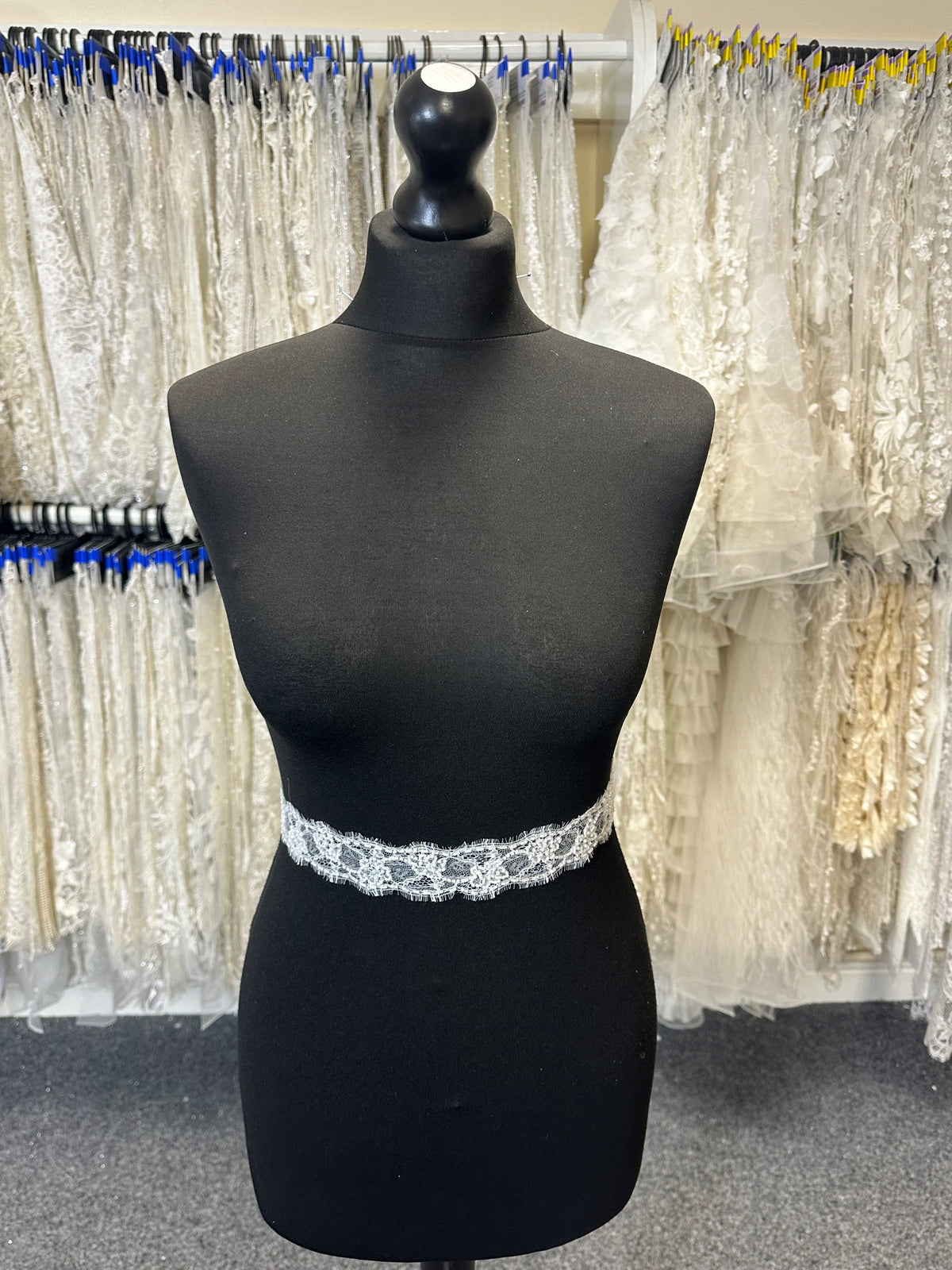 Galon de Dentelle Perlé Ivoire - Betula