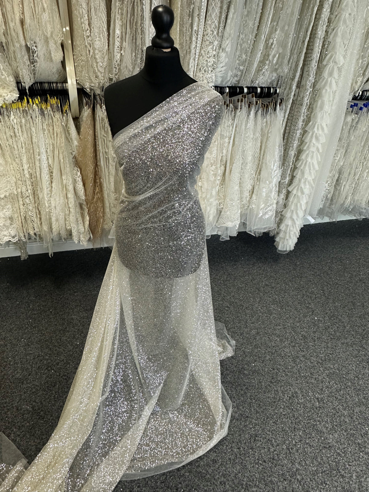 Tulle Pailleté Ivoire - Sorcery