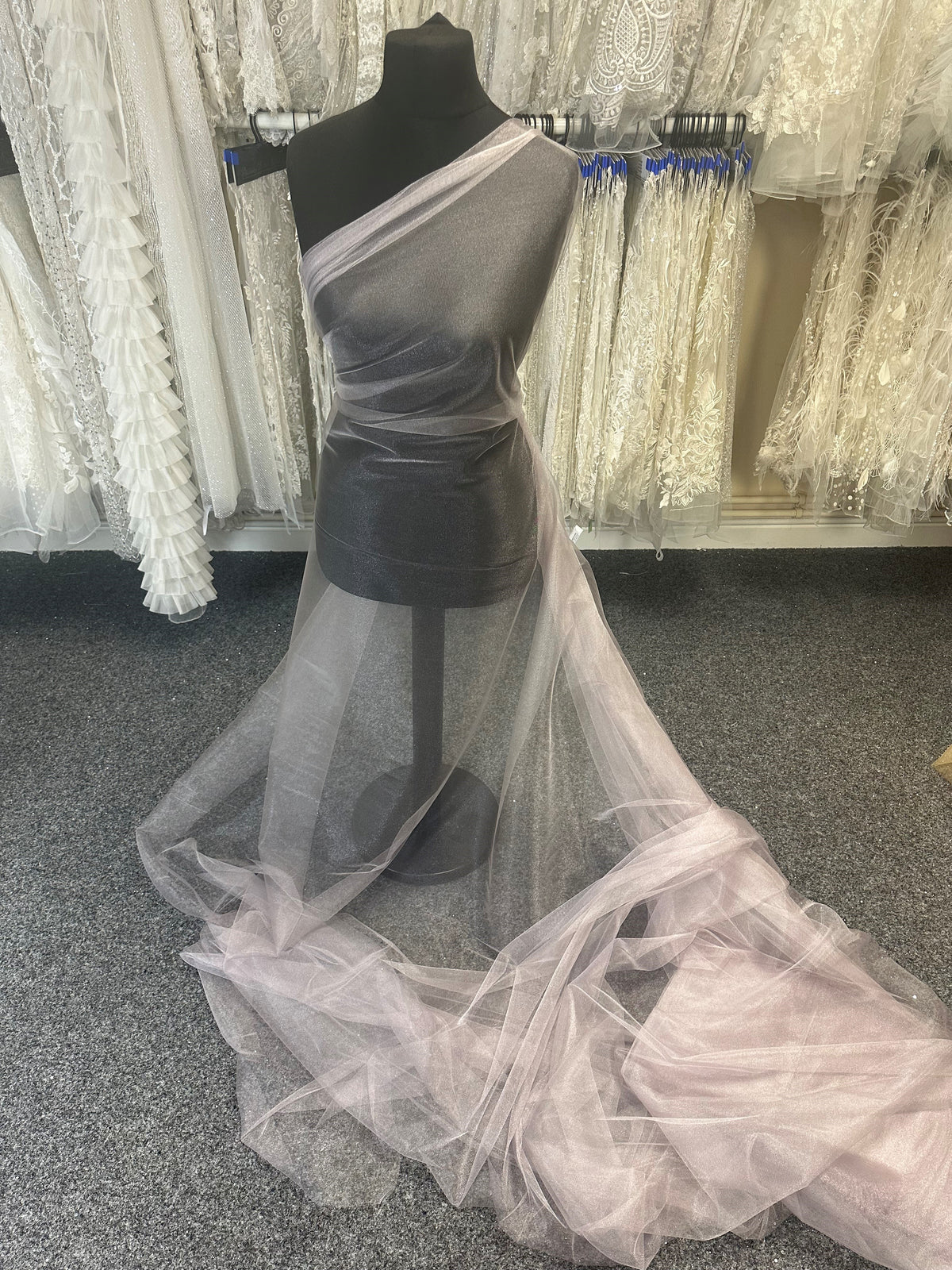 Tulle Stretch Argenté - Proficiency