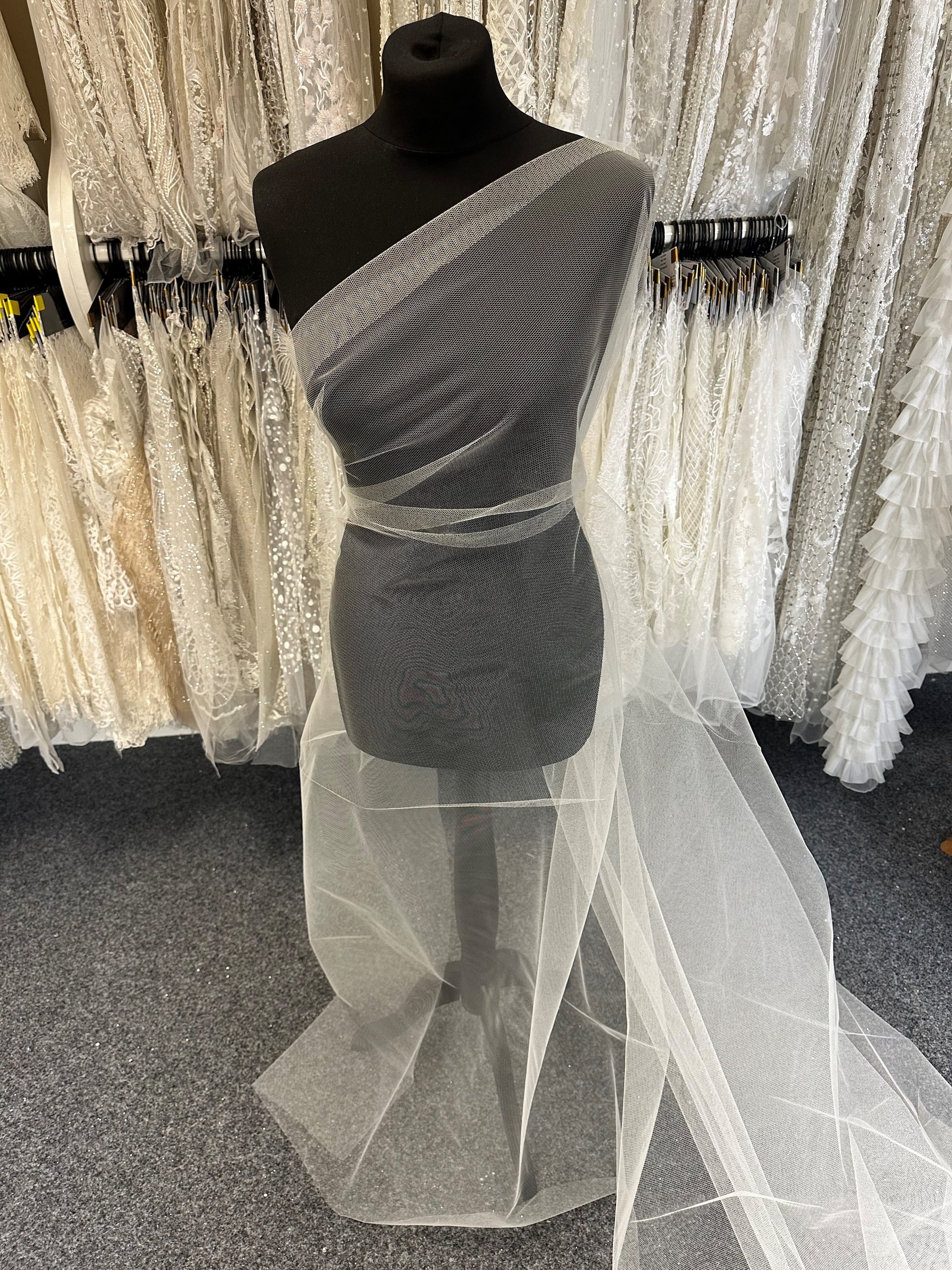Robe en tulle souple ivoire - Symphony