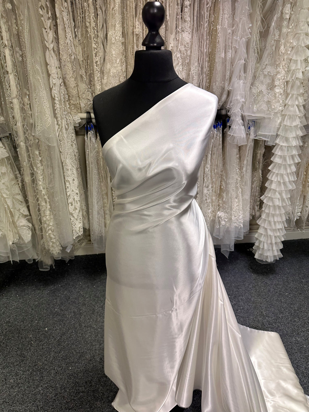 Satin Viscose Acétate Ivoire - Devotion