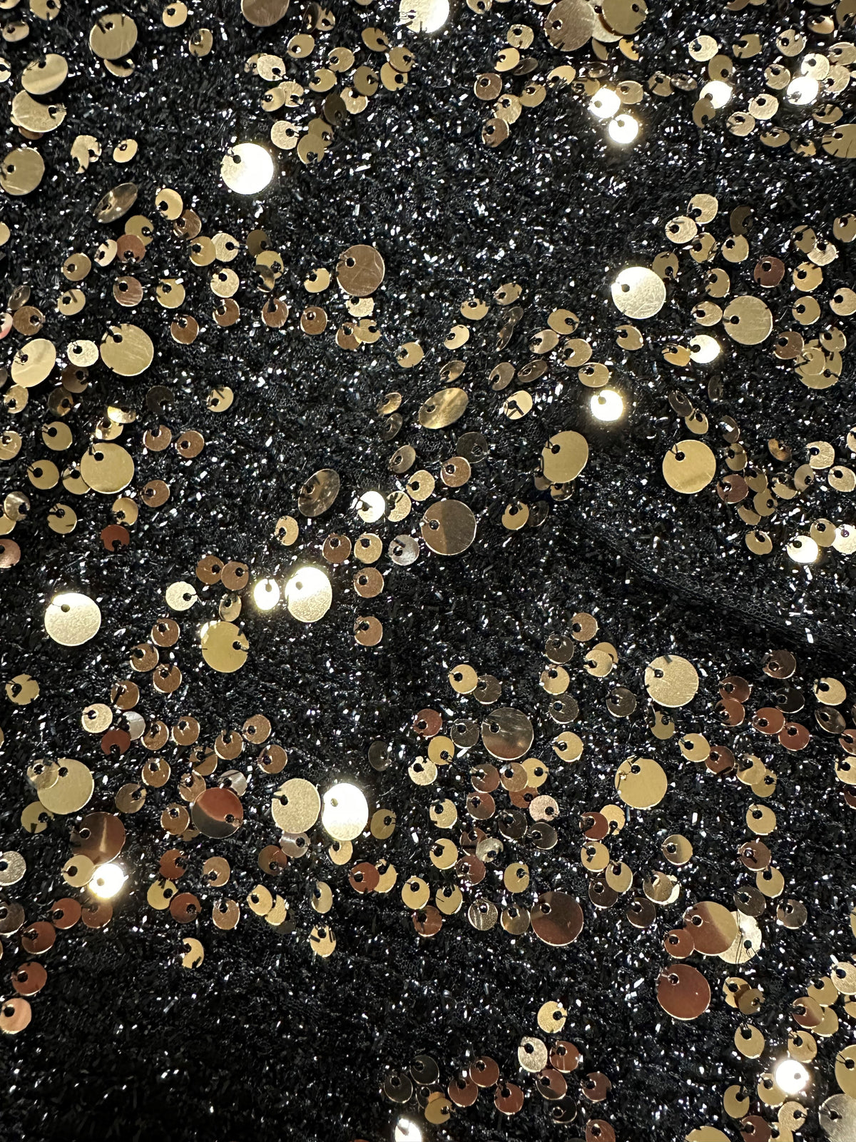 Maille ornée de sequins dorés - Casablanca (CF)