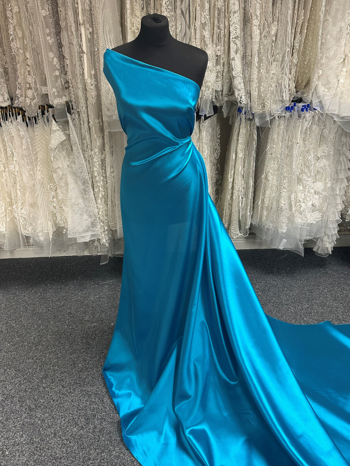 Taffetas Polyester Turquoise - Waltz