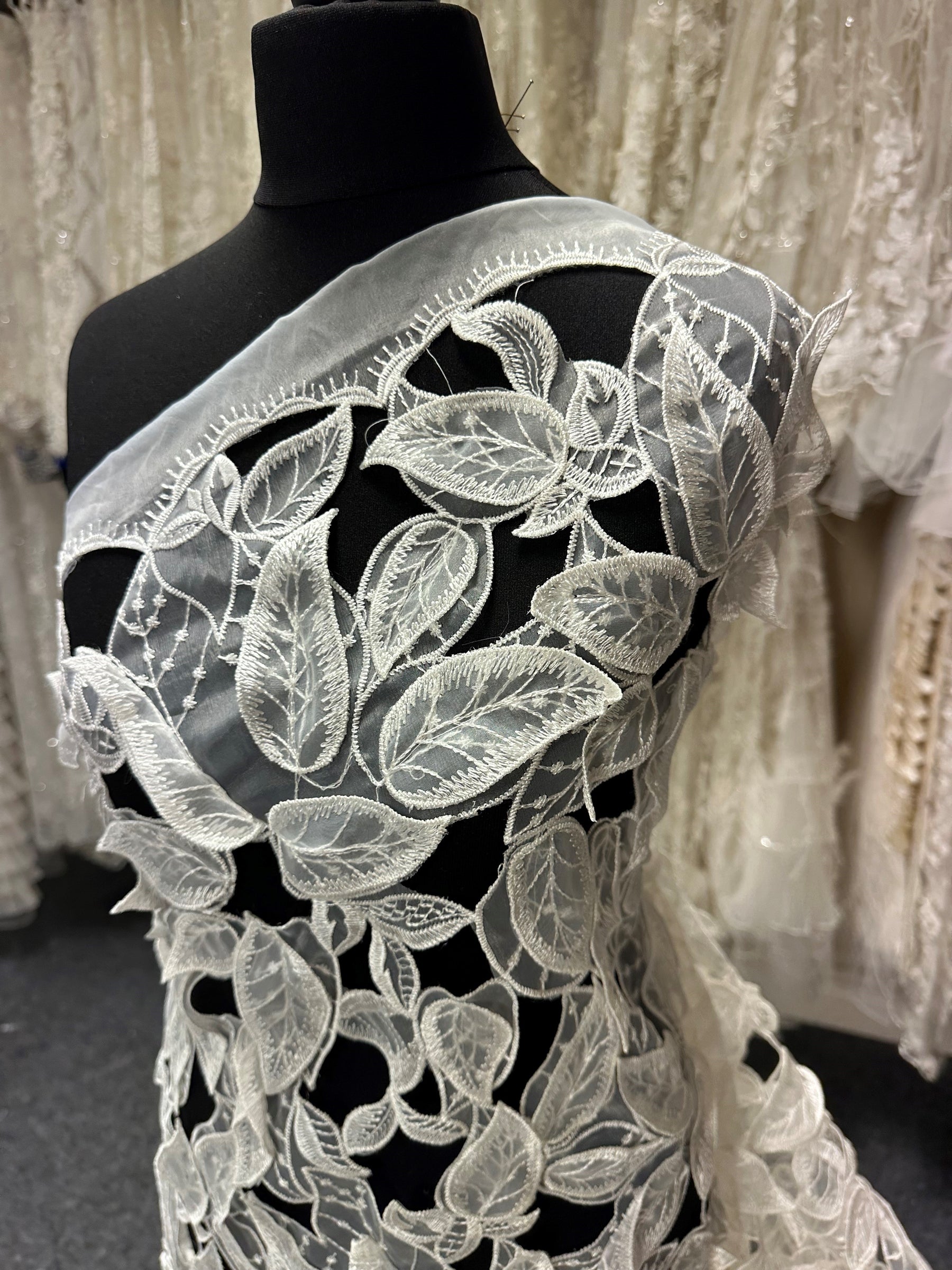 Dentelle de mariée ivoire - Galline