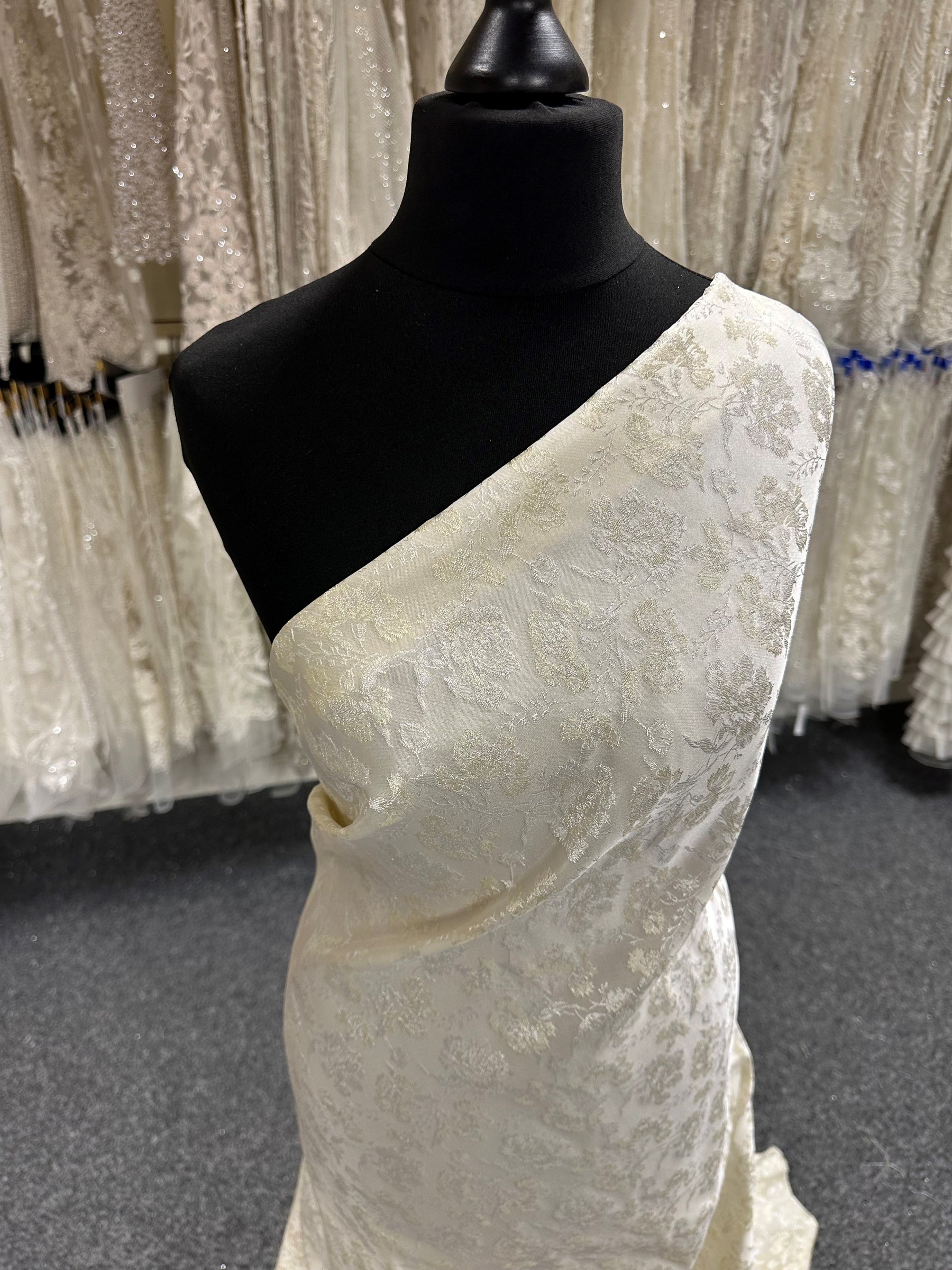Brocart Jacquard Champagne - Cornouailles