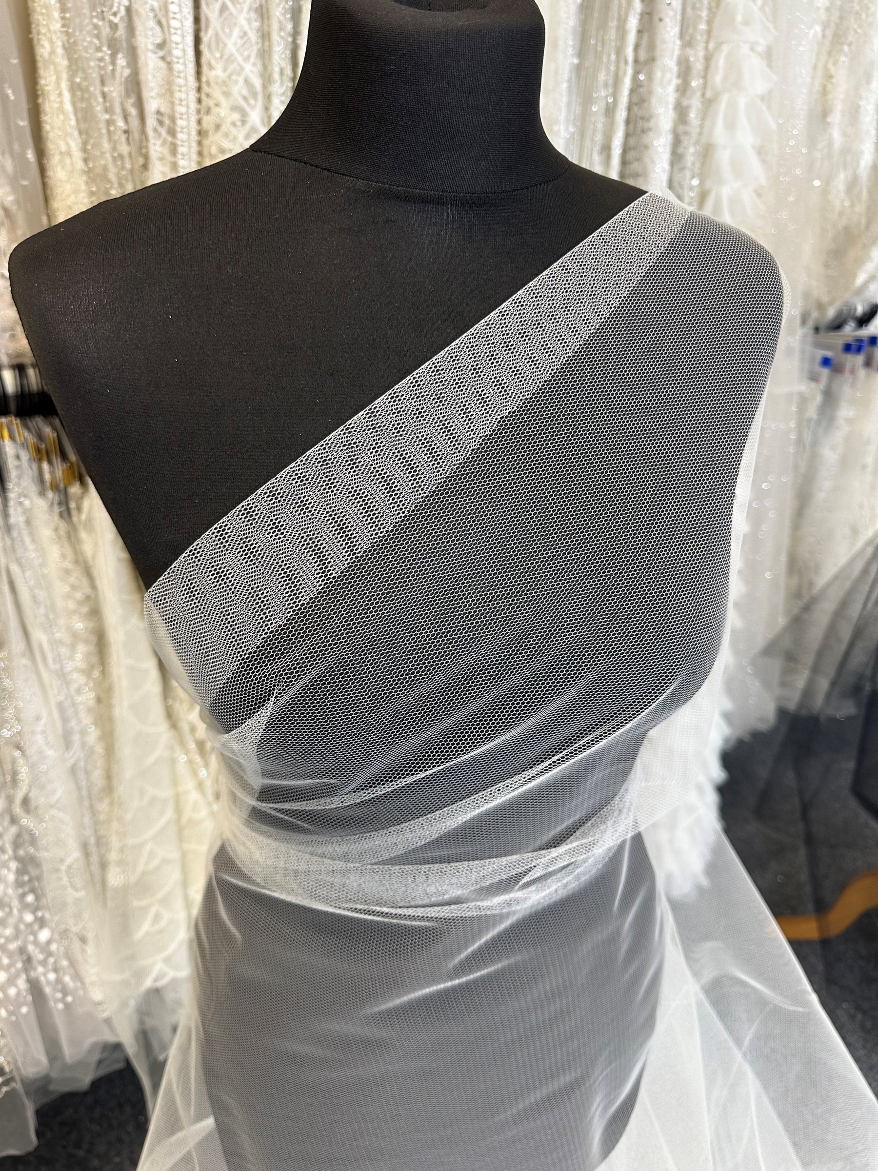 Robe en tulle souple ivoire - Symphony
