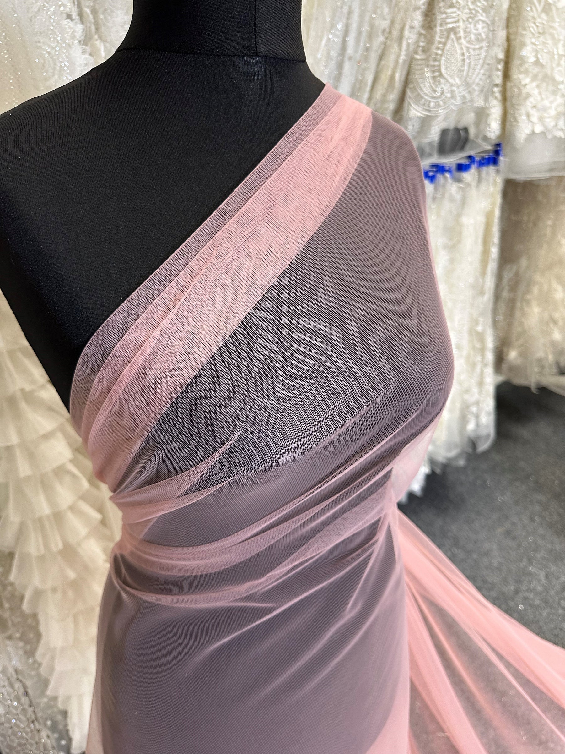 Tulle rose poudré - Carnival