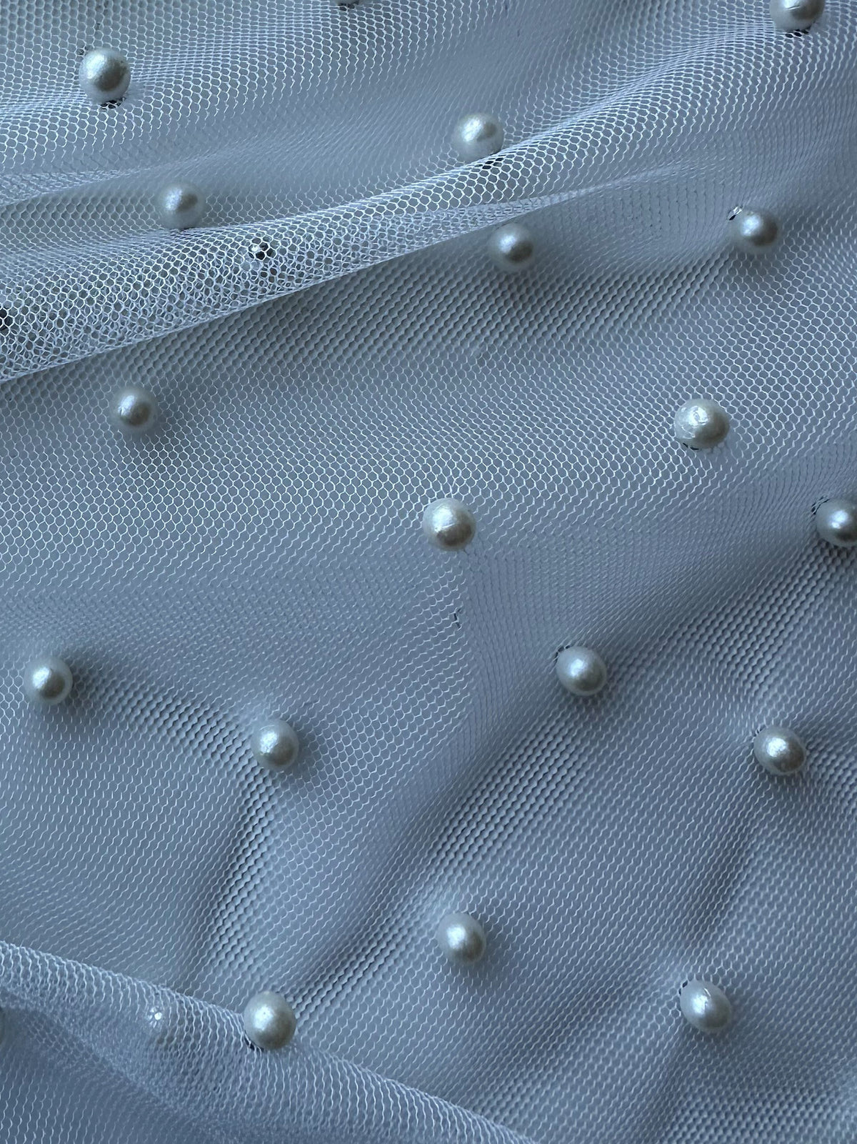 Tulle perle ivoire - Kin