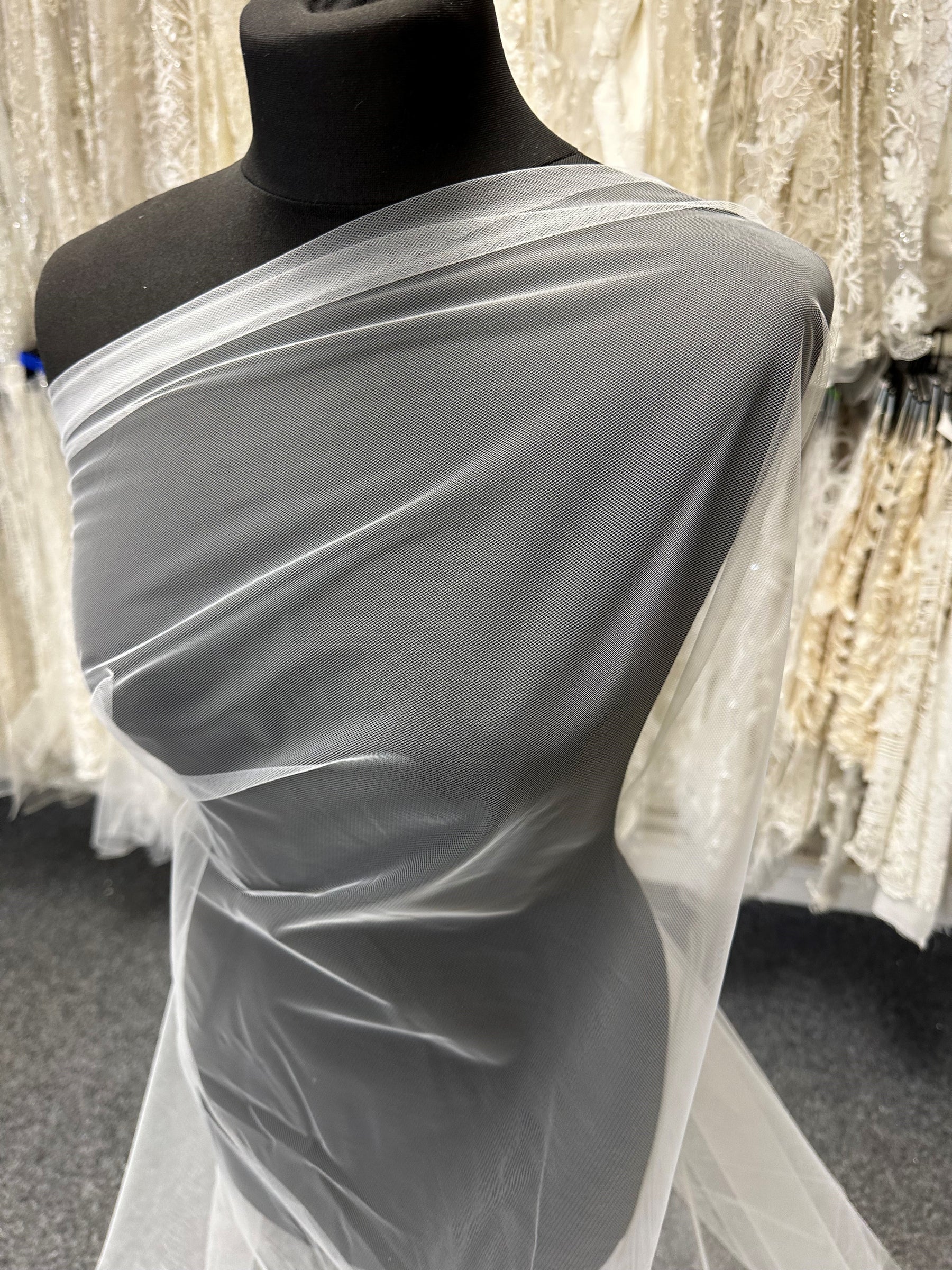 Tulle Blanc Soie pour Voiles – Climax