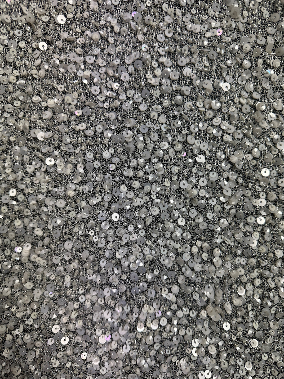 Maille pailletée ivoire - Jaipur