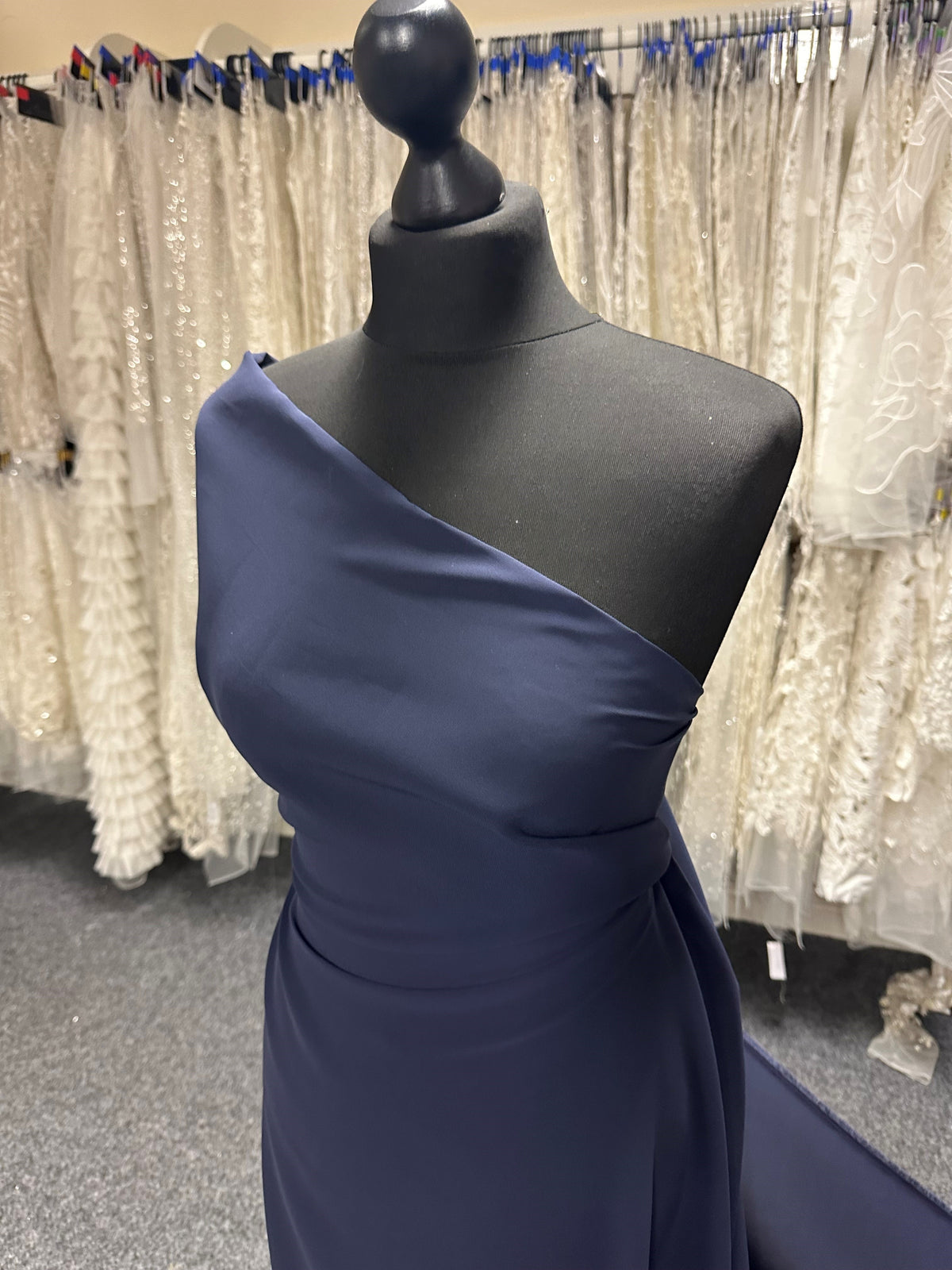 Tissu Mousseline de Polyester Minuit - Serendipity