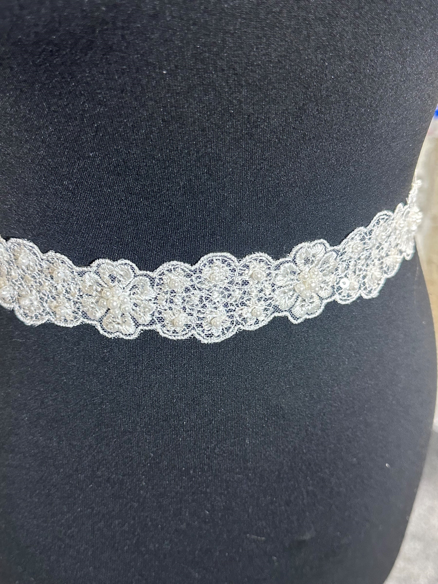 Bordure en cristal à sequins - Crocus