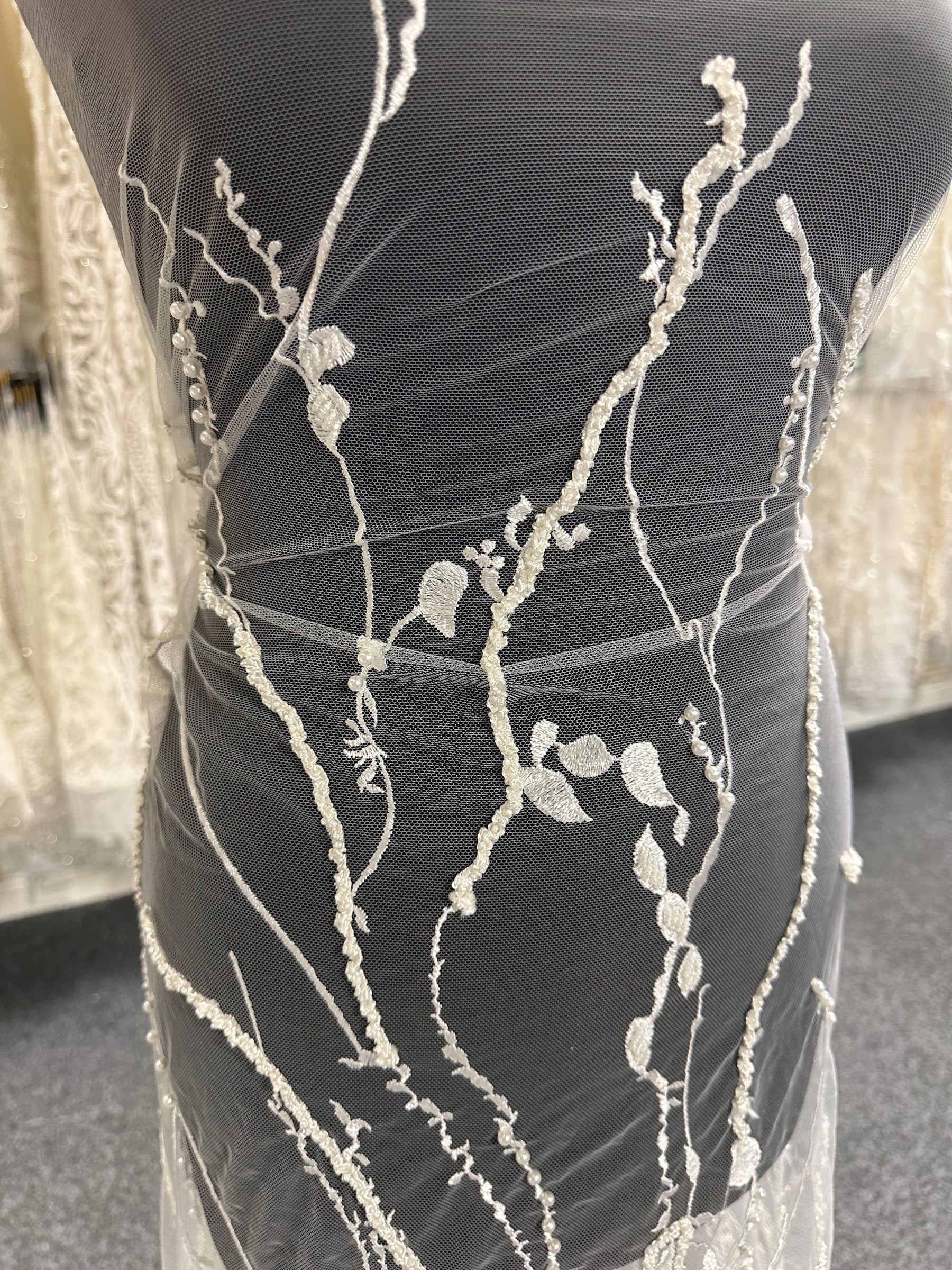 Dentelle Perle Ivoire – Juliana