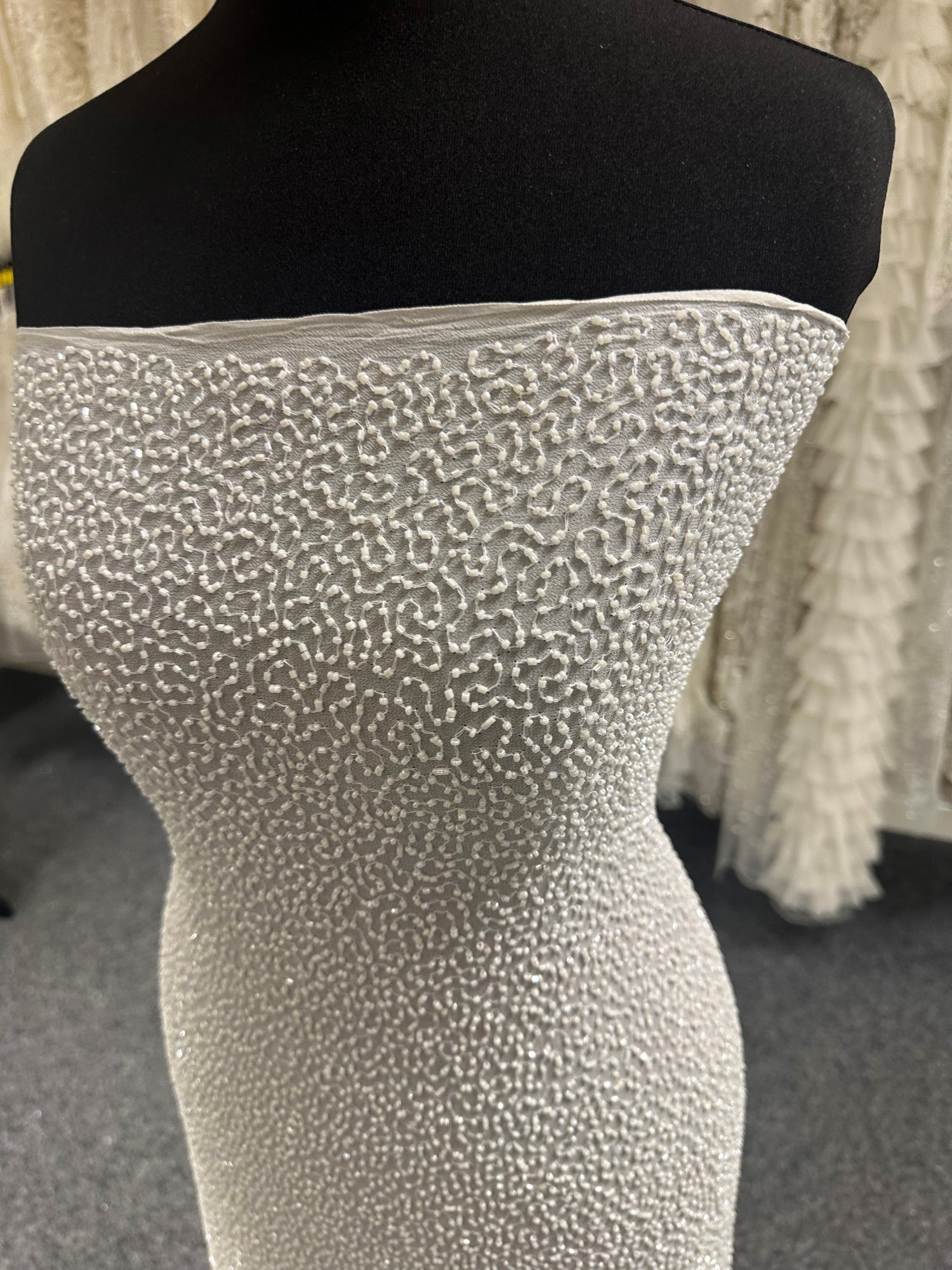 Tissu Perlé Ivoire – Allura