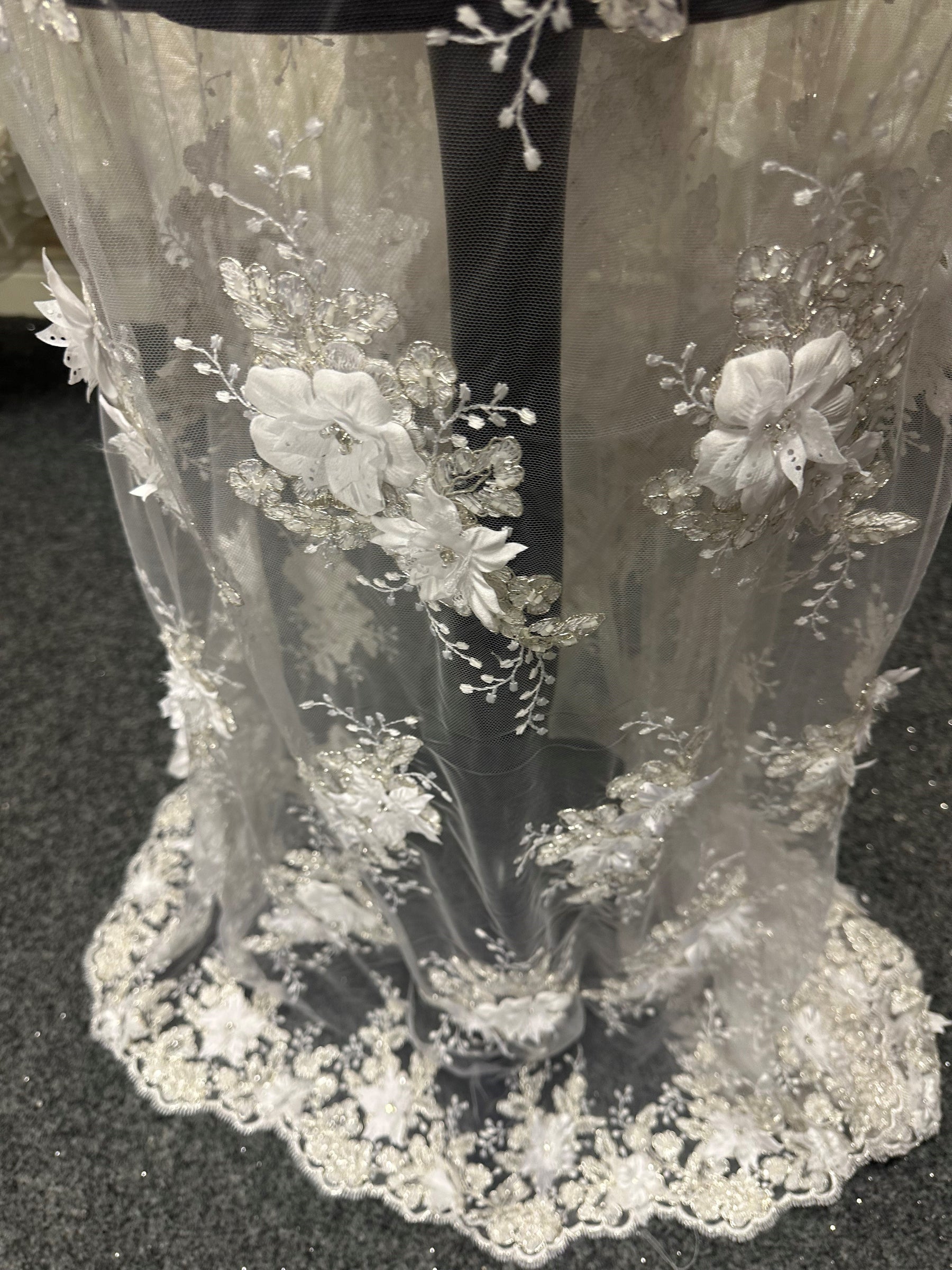 Dentelle Fleur Blanche - Naomi