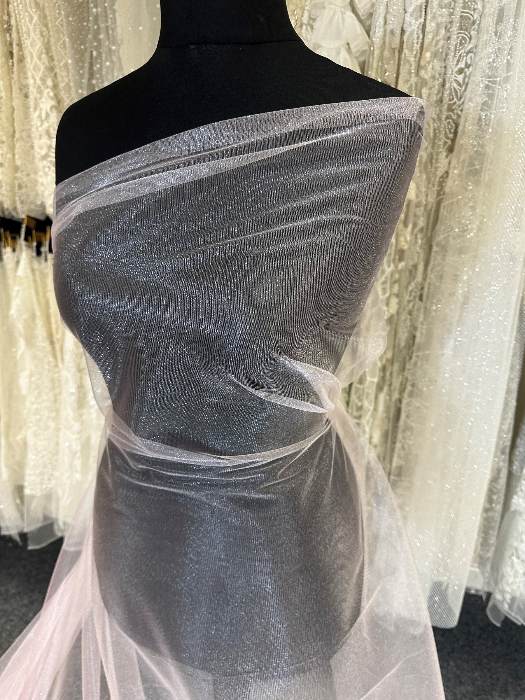 Tulle extensible Rose pale - Proficiency