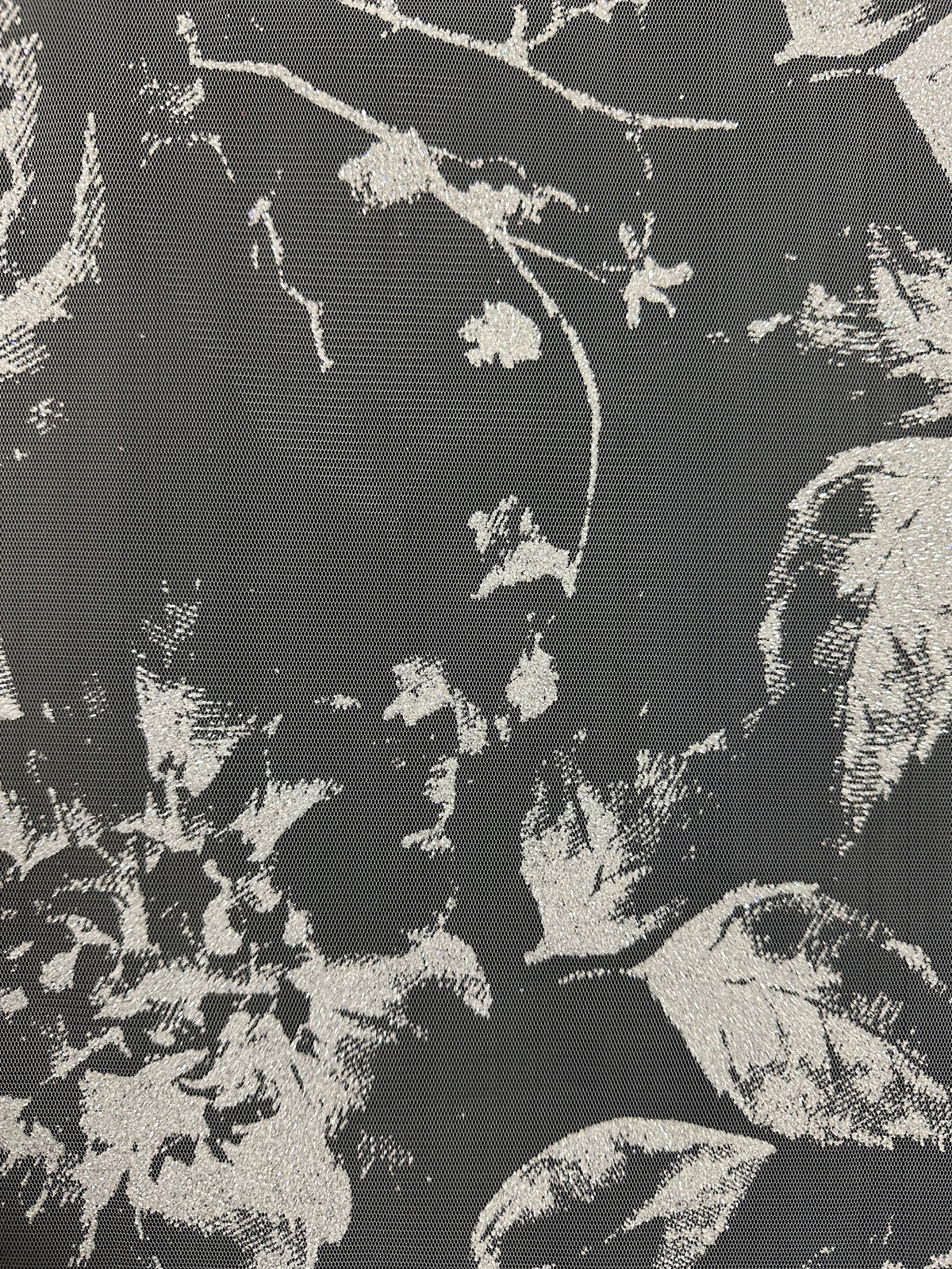 Dentelle à paillettes ivoire - Aiguille (CF Nicola)