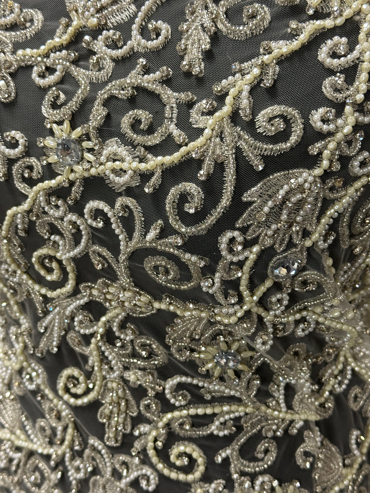 Dentelle de cristal ivoire - Kimatra (CF)