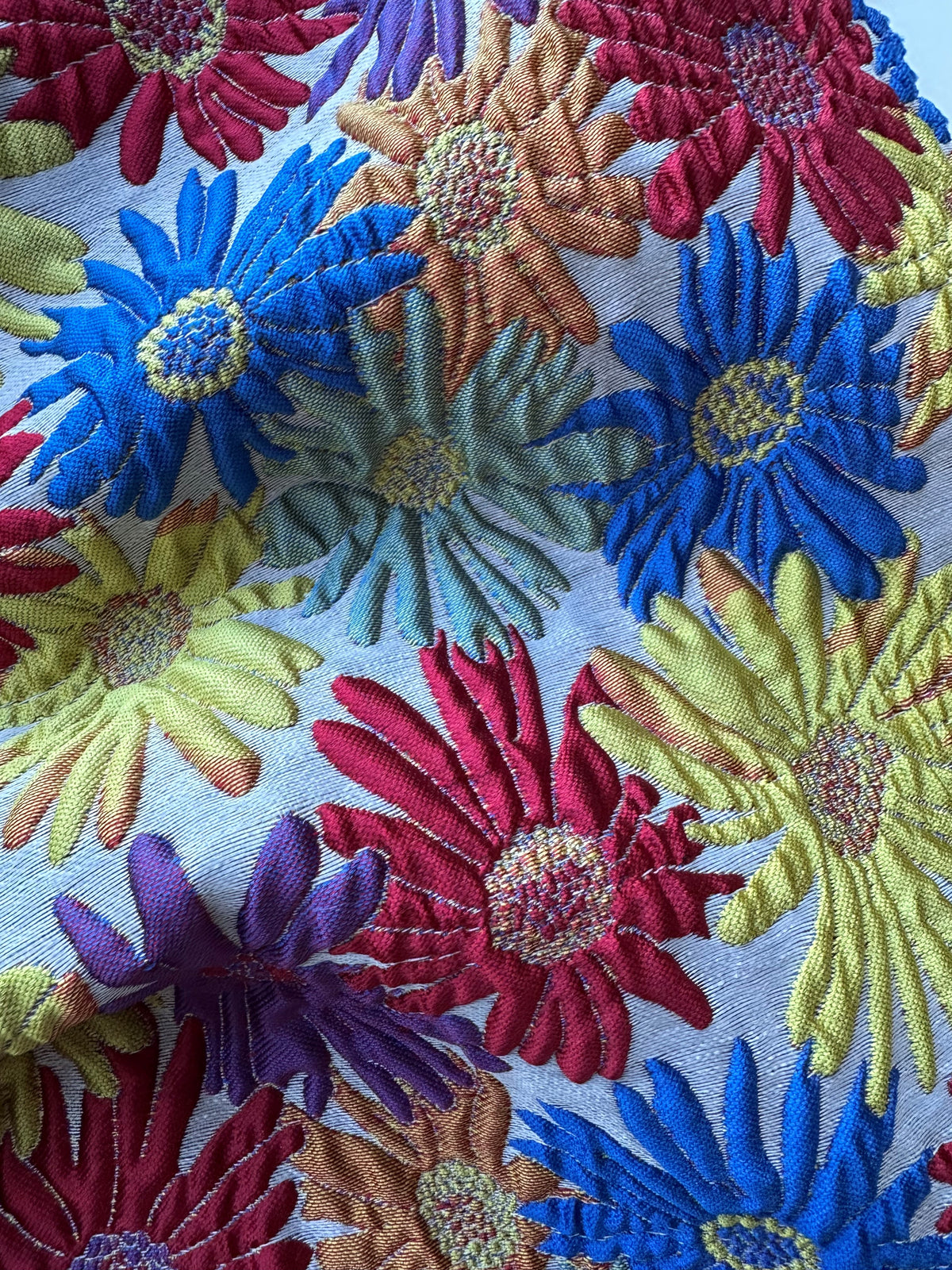 Brocart floral jacquard multicolore - Native