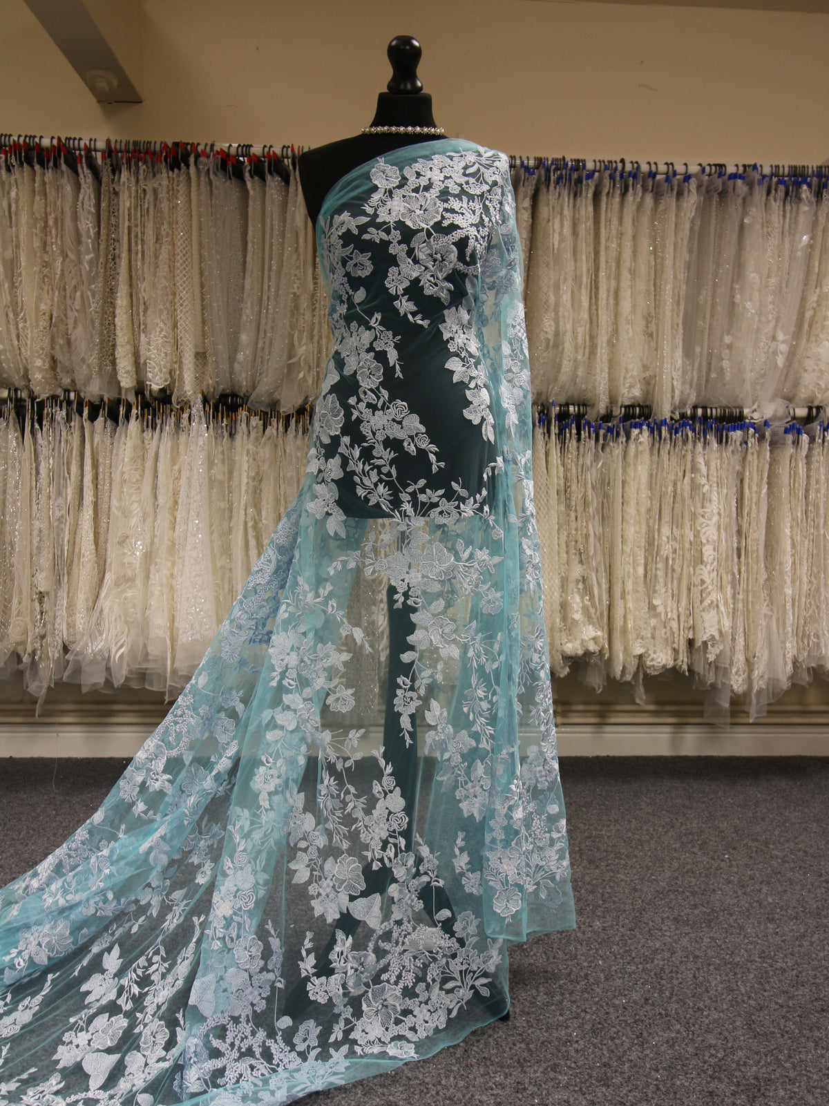 Dentelle Broderie Bleue - Garbo