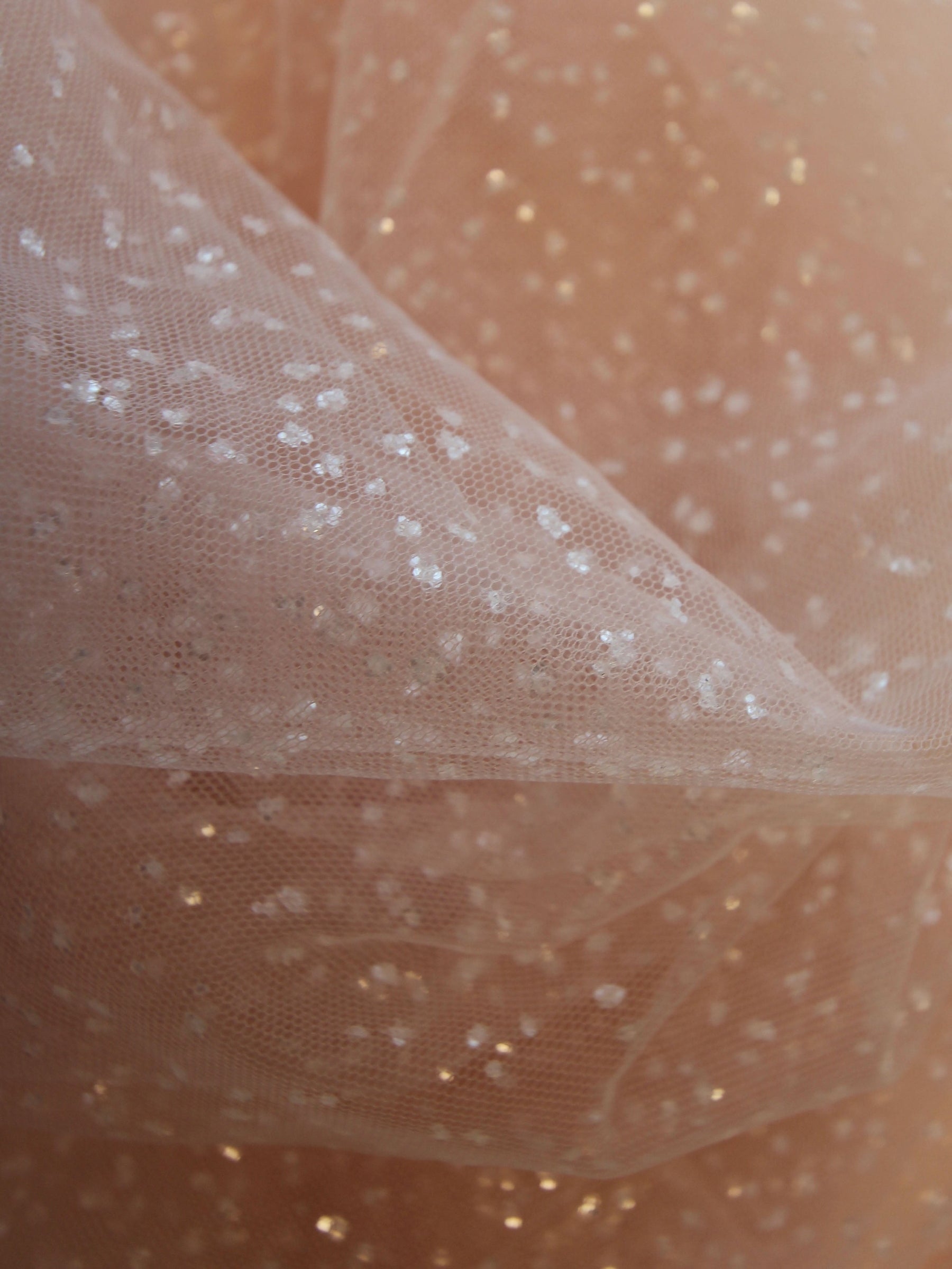 Tulle Rose Pailleté - Mission