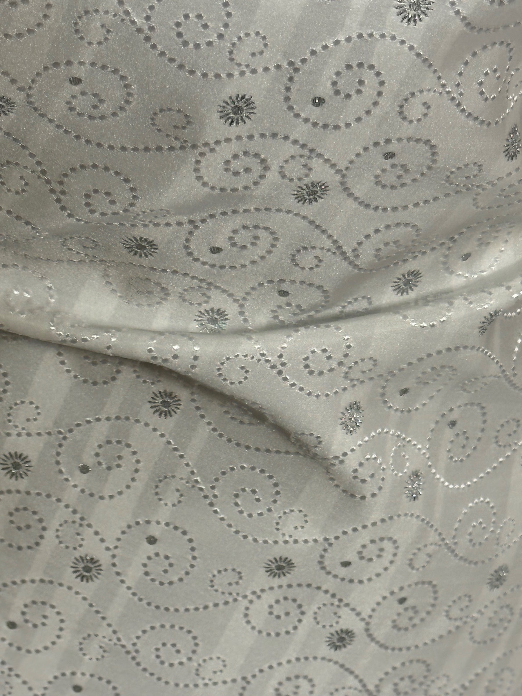 Tissu Gilet Blanc - Amsterdam