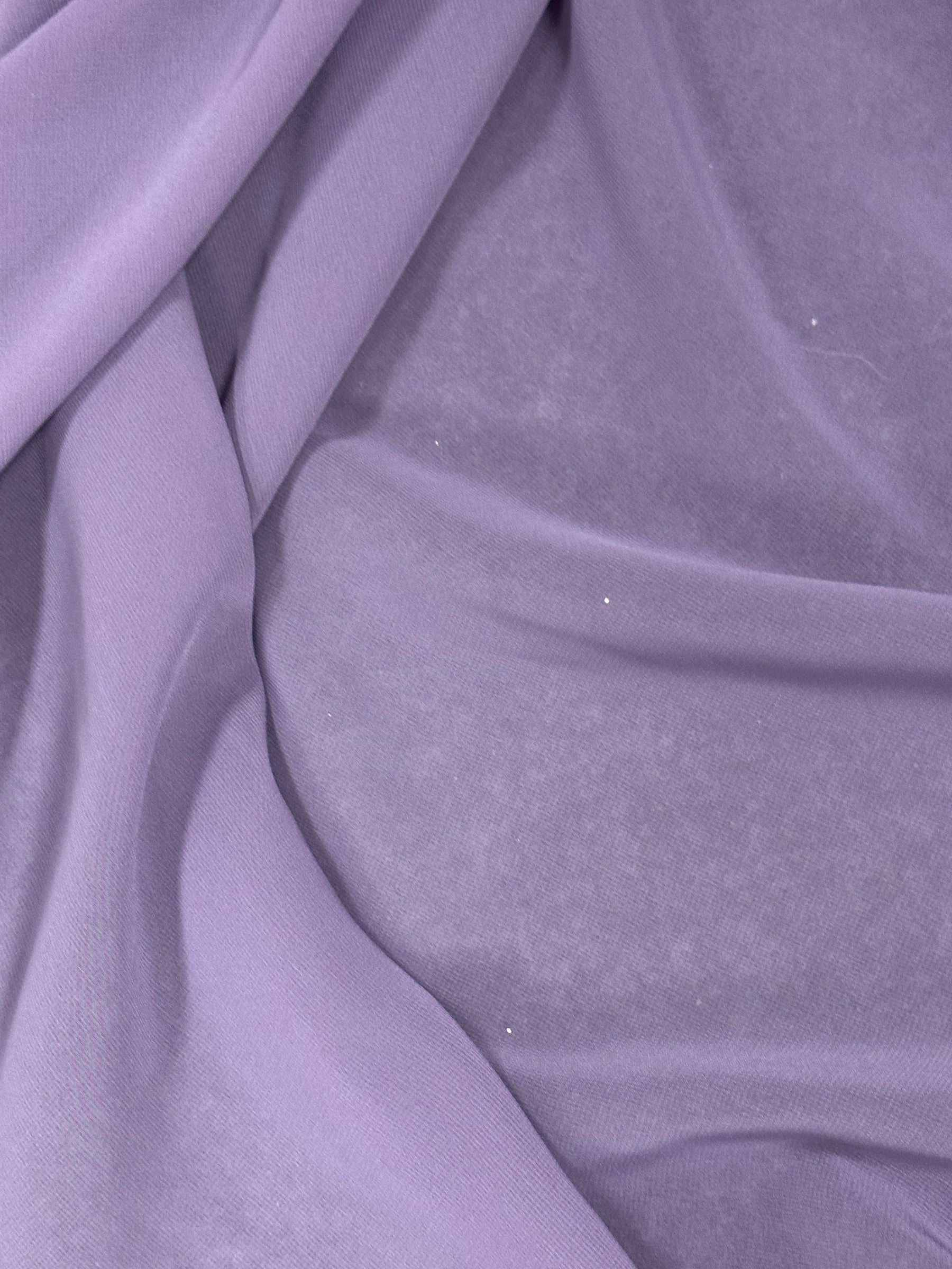 Tissu Mousseline de Polyester Violet - Serendipity