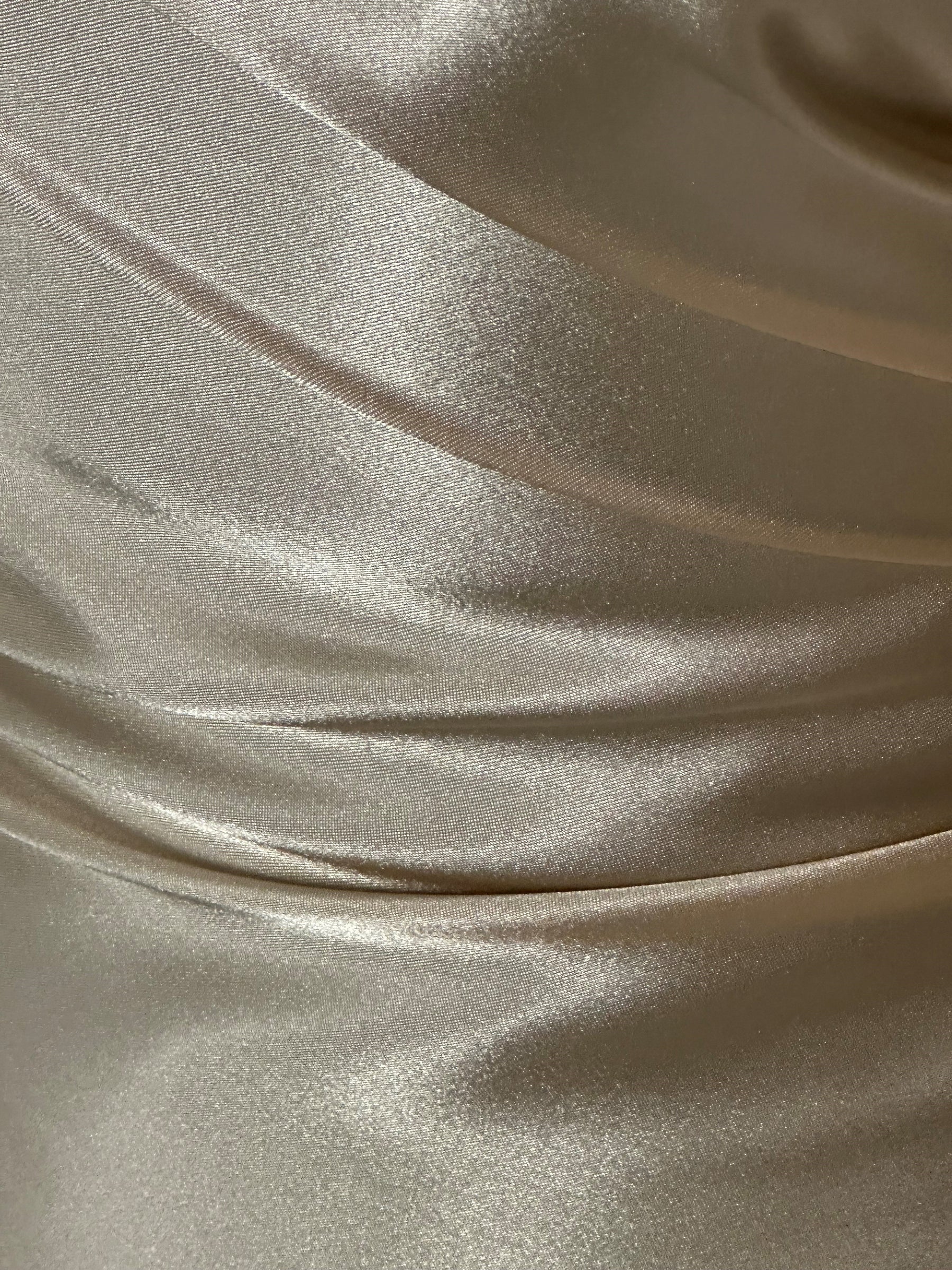 Satin Polyester Champagne - Sacré