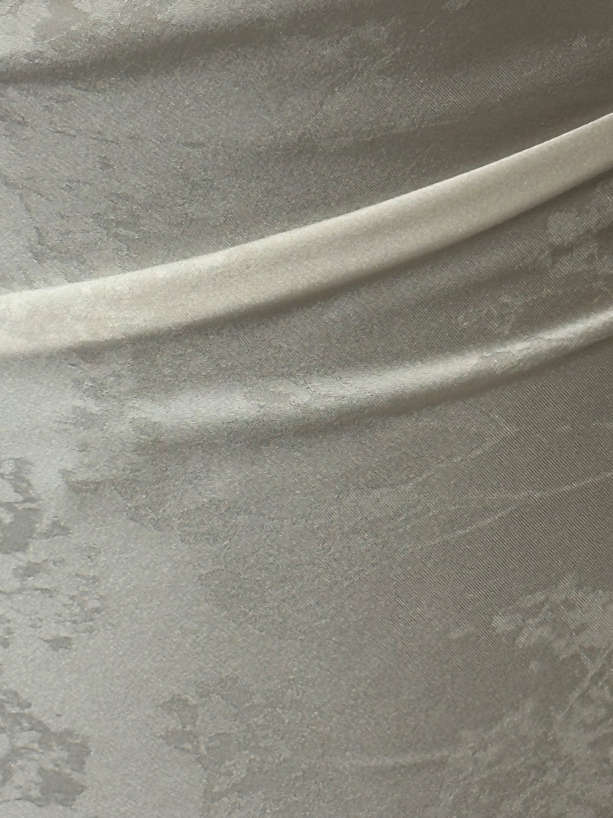 Jacquard de soie ivoire - Echo