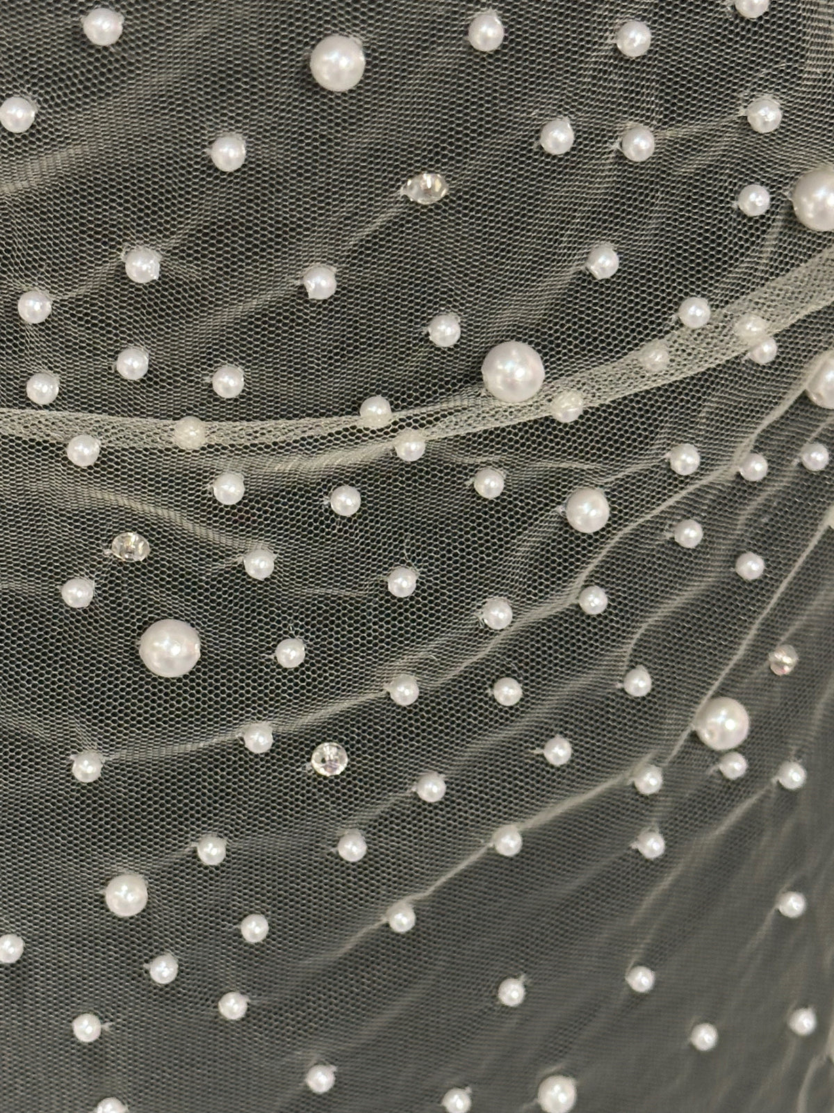 Tulle Perlé Champagne - Maki