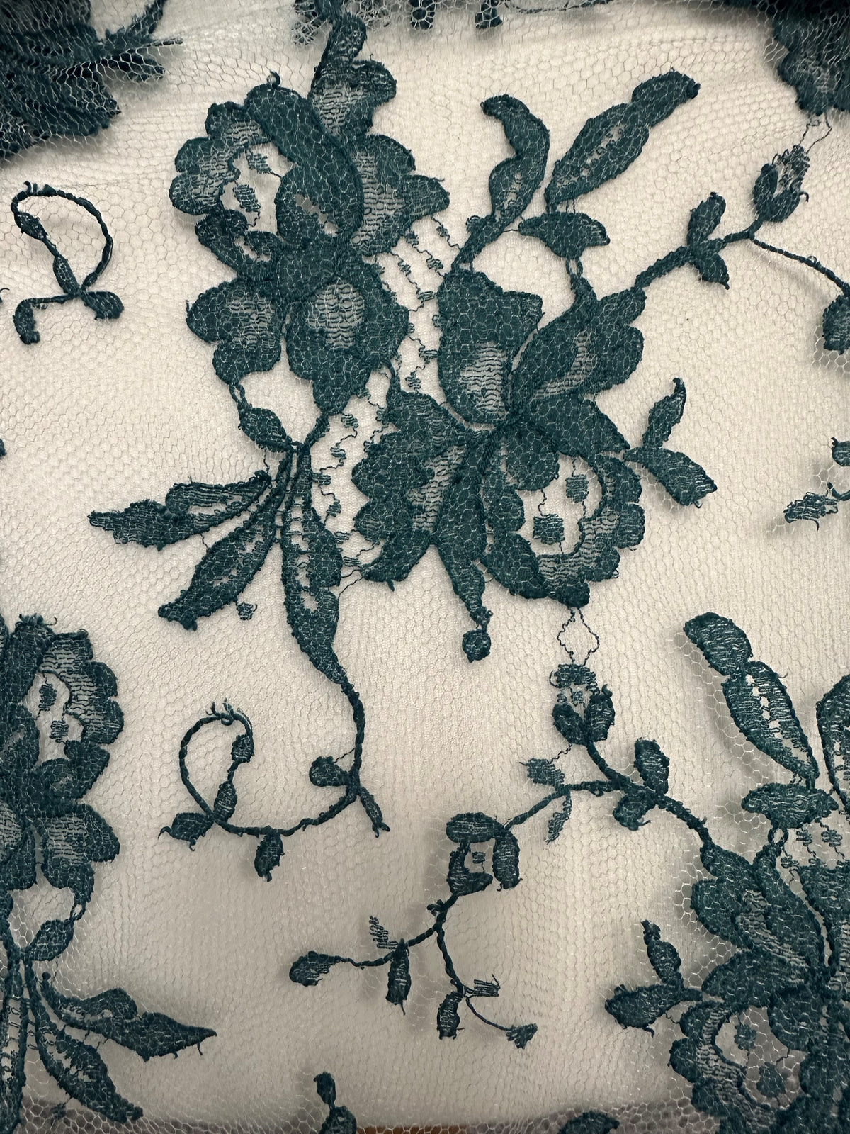 Dentelle vert émeraude - Kate