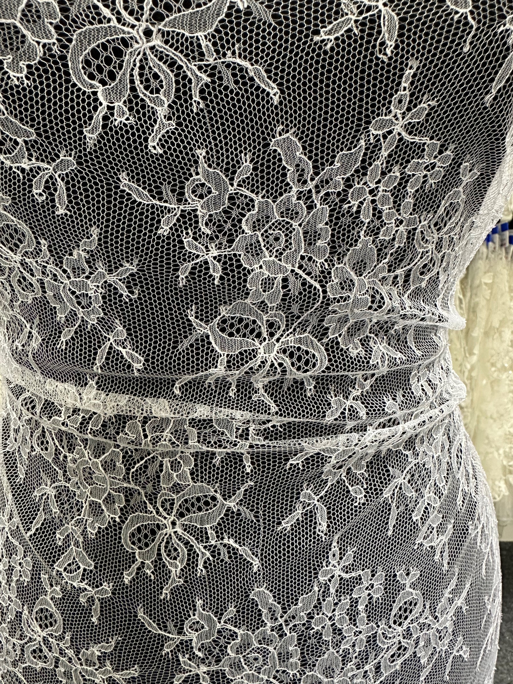 Dentelle Chantilly Blanche - Francesca