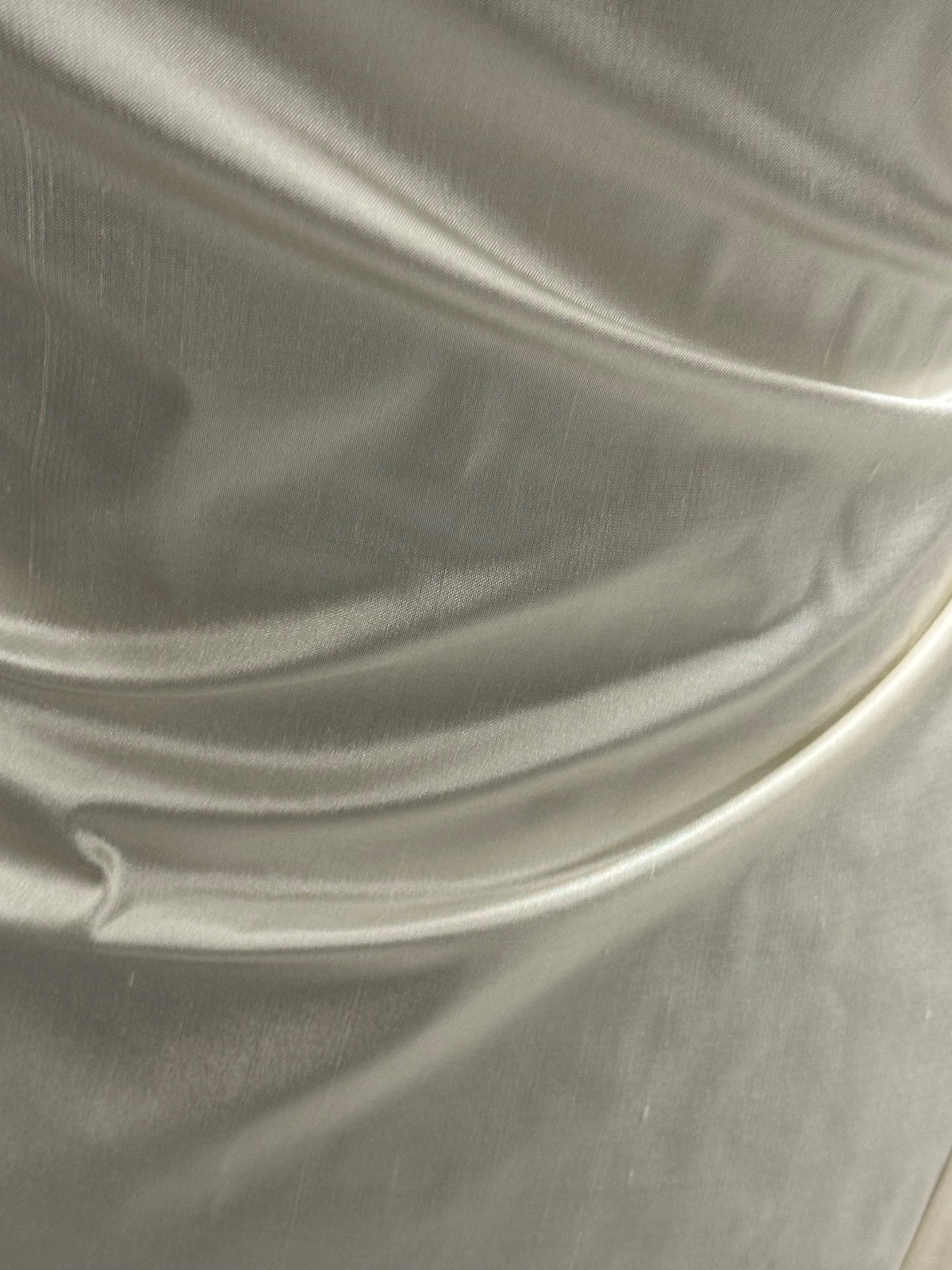 Dupion de soie ivoire foncé - Mascarade