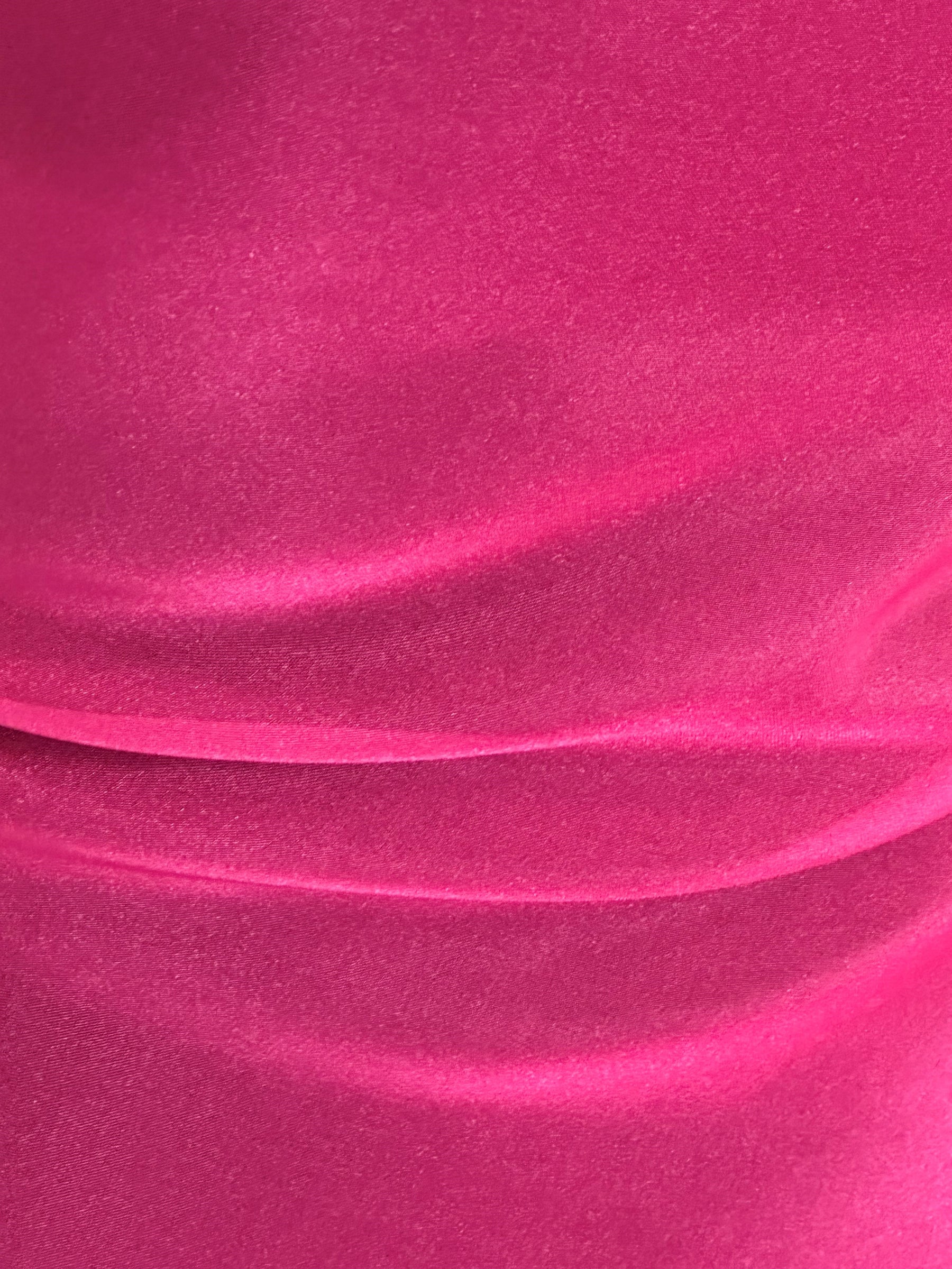 Mousseline de Polyester Rose - Honesty