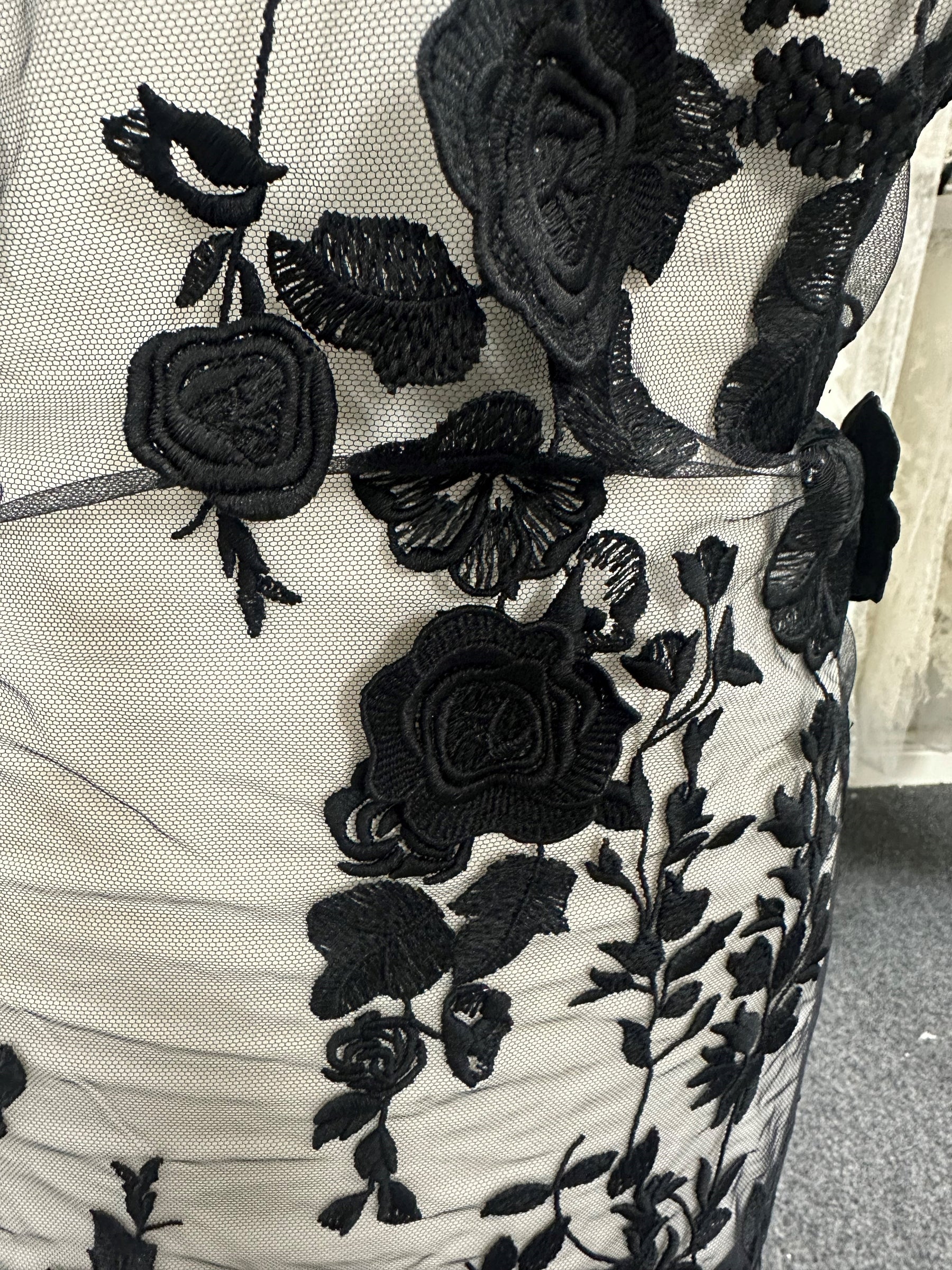 Dentelle 3D noire - Meghan