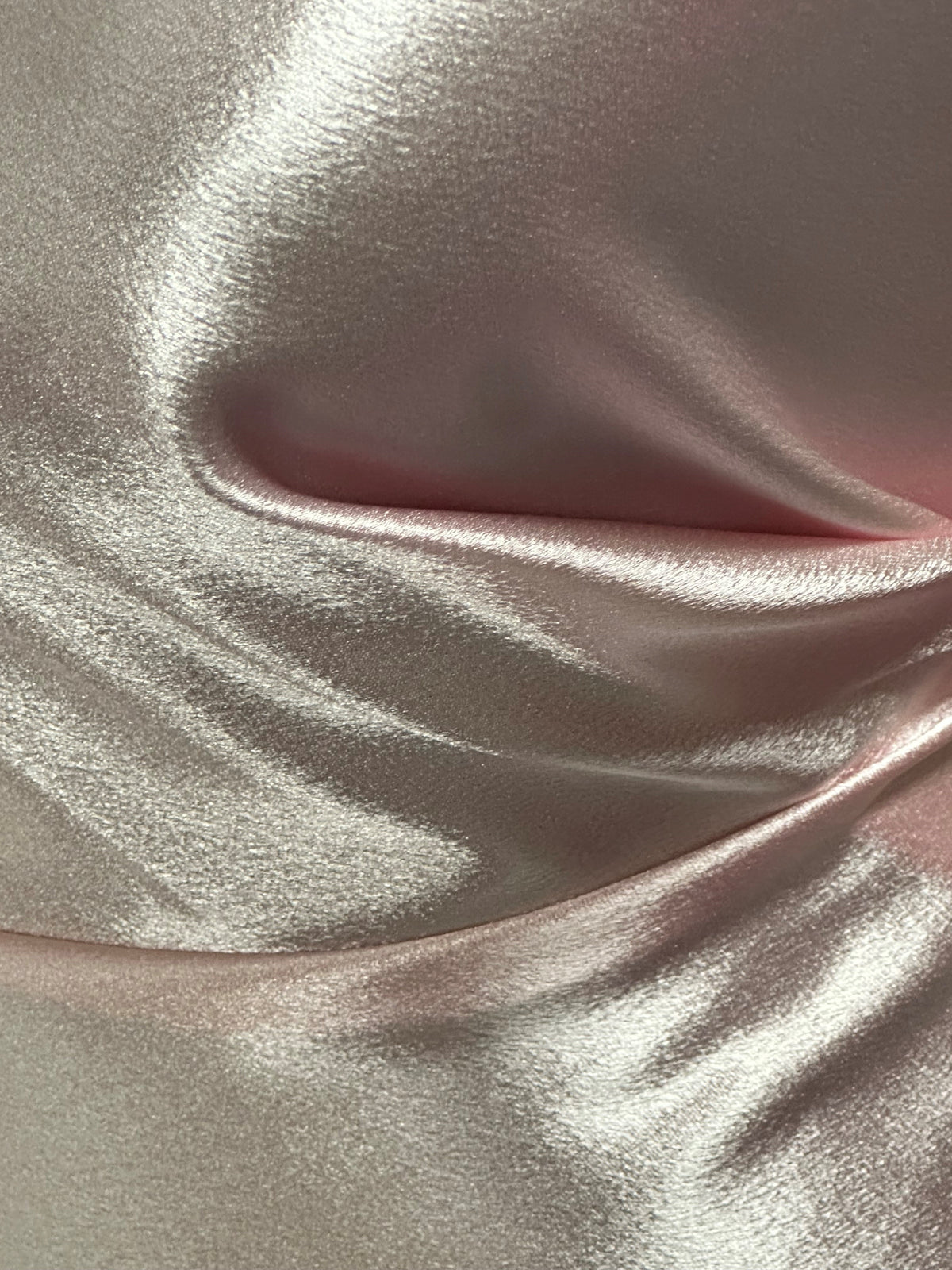 Satin Crêpe Polyester Rose - Desire