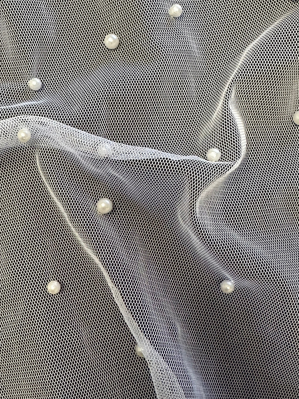 Tulle perle ivoire - Chrysalide