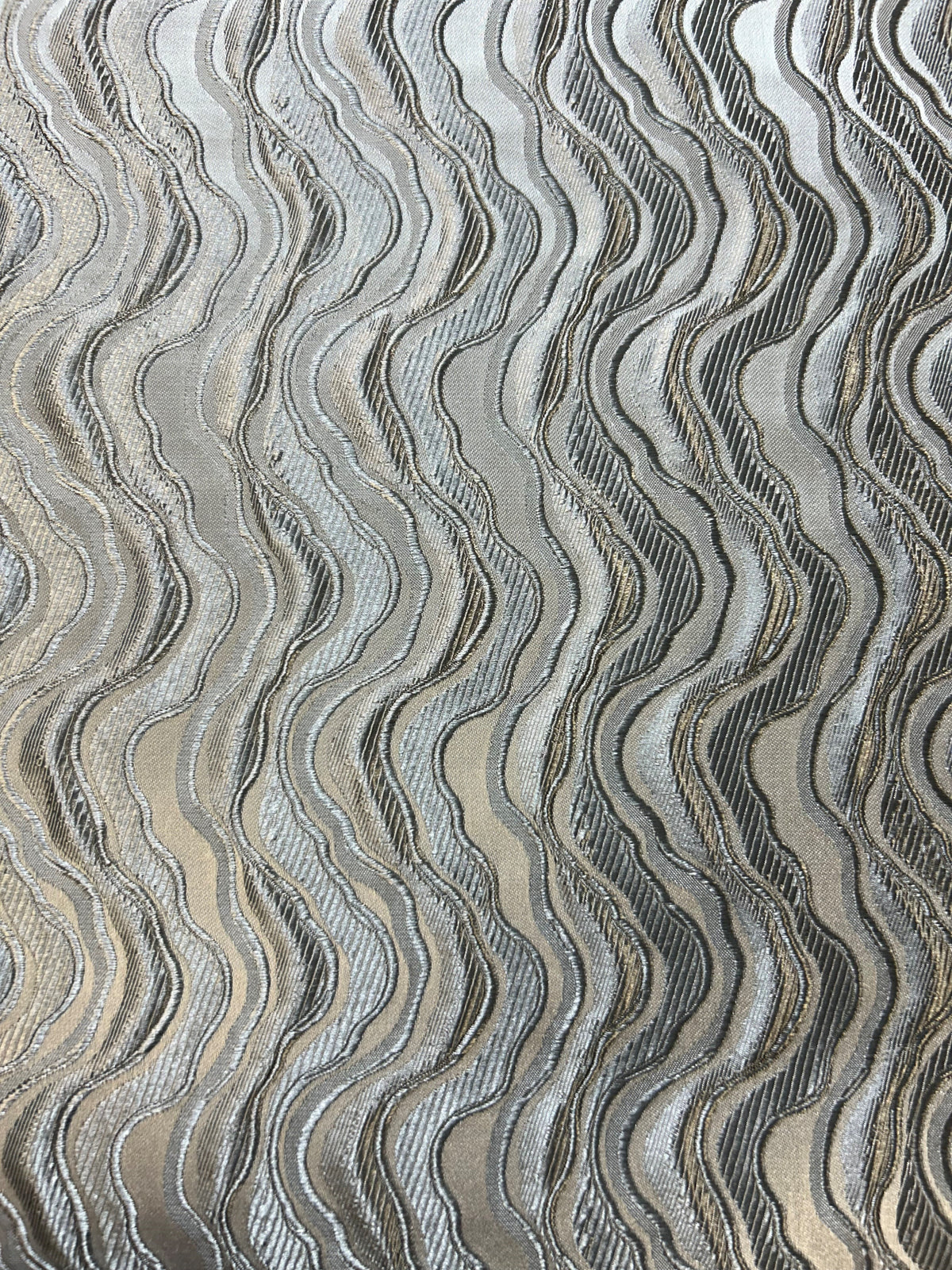 Tissu Gilet Argenté - Cologne