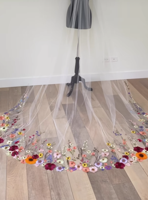 Dentelle Brodée Multicolore - Wyatt