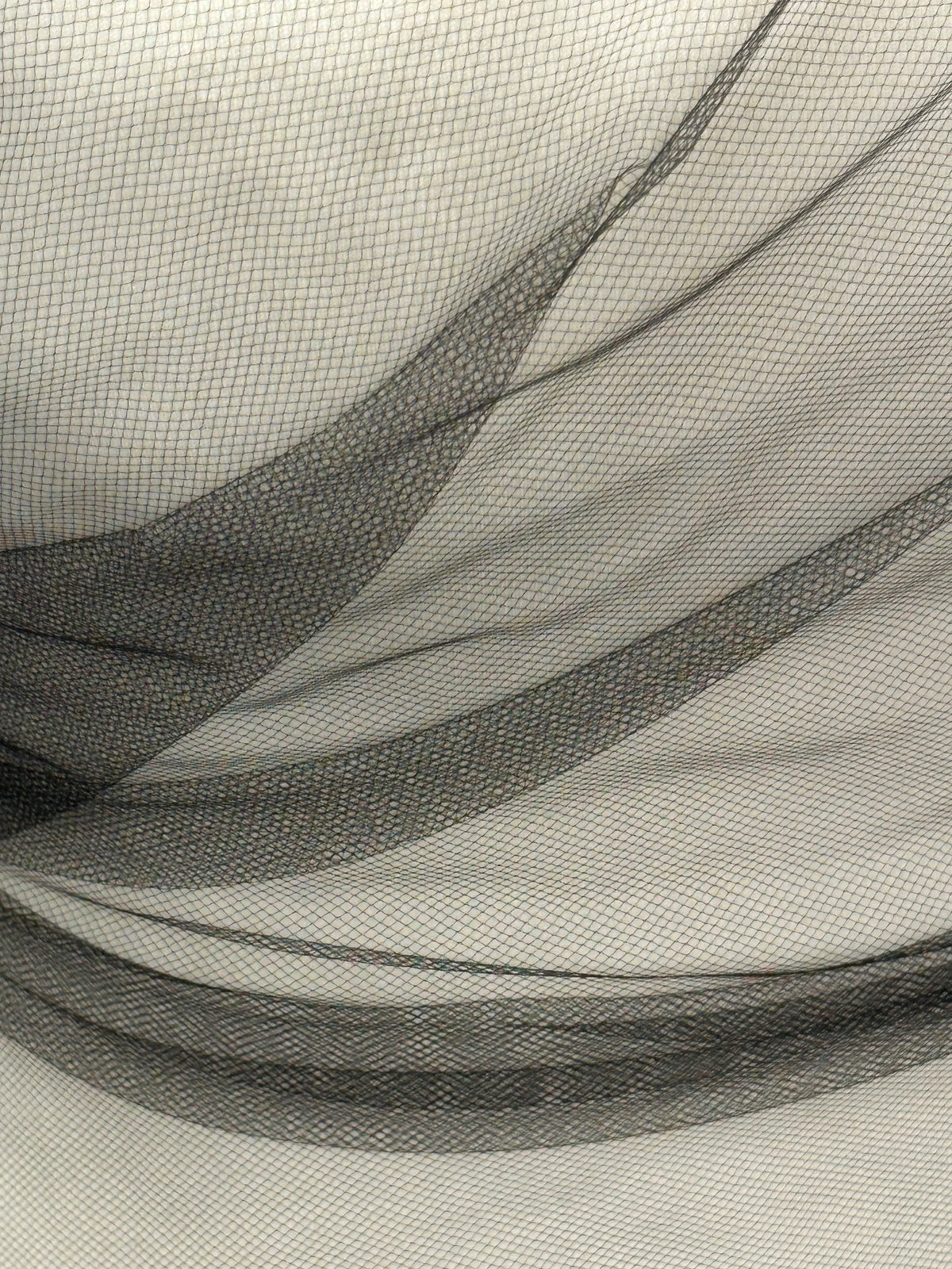 Tulle noir pour voiles - Baritone