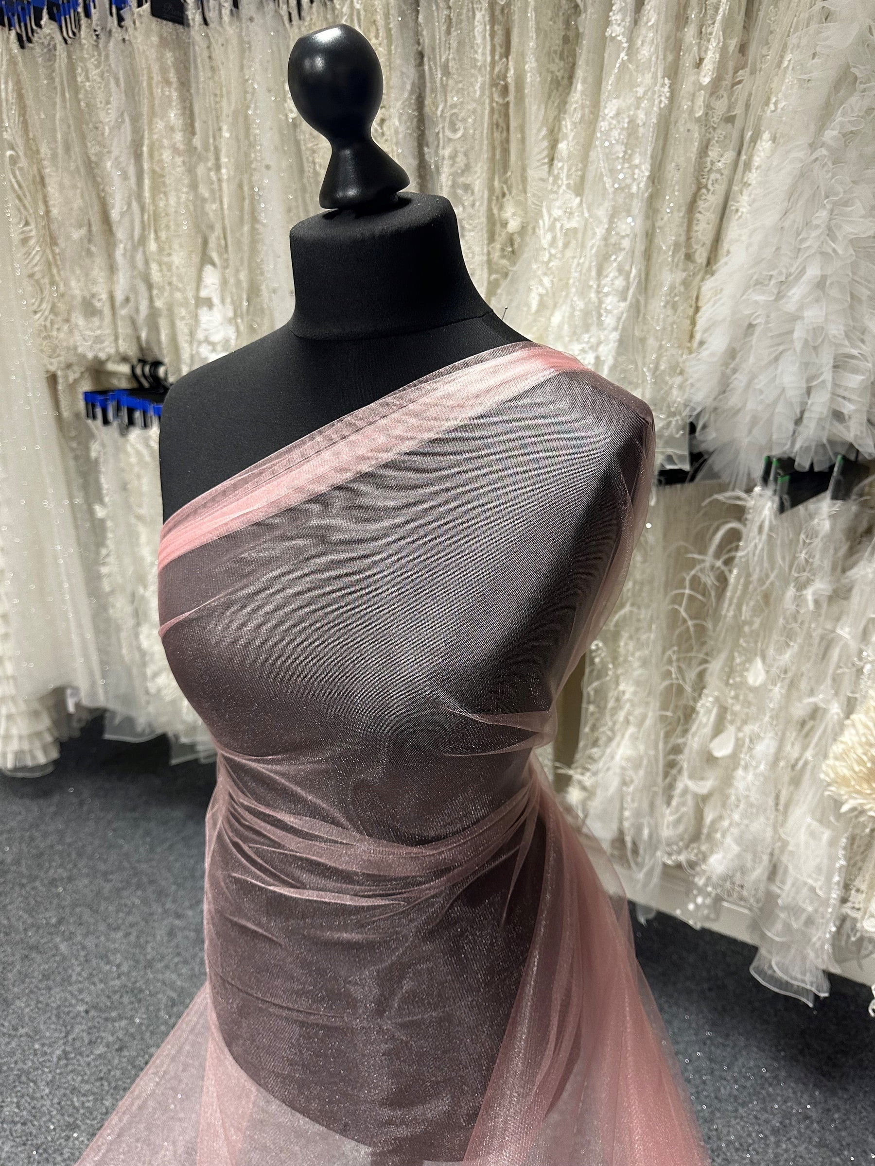 Tulle extensible rose antique - Proficiency