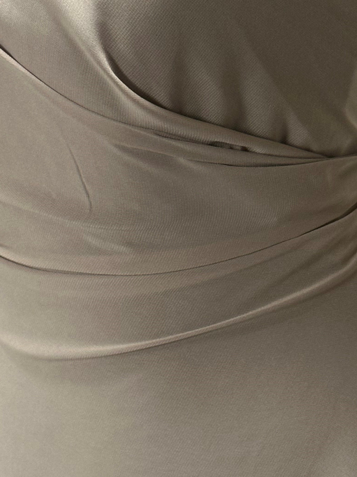 Tissu Mousseline de Polyester Taupe - Serendipity