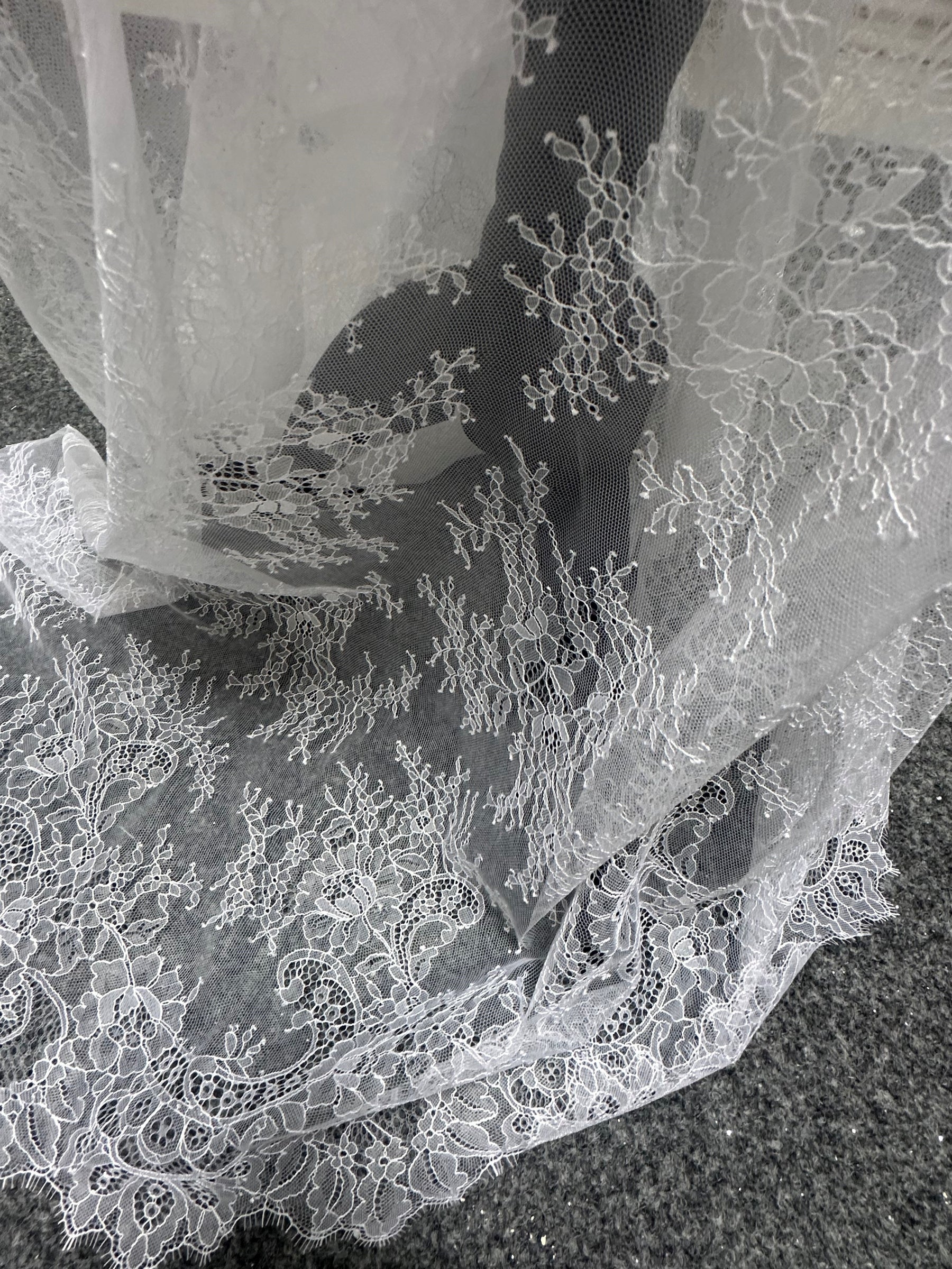 Dentelle Rachel blanche - Katherine