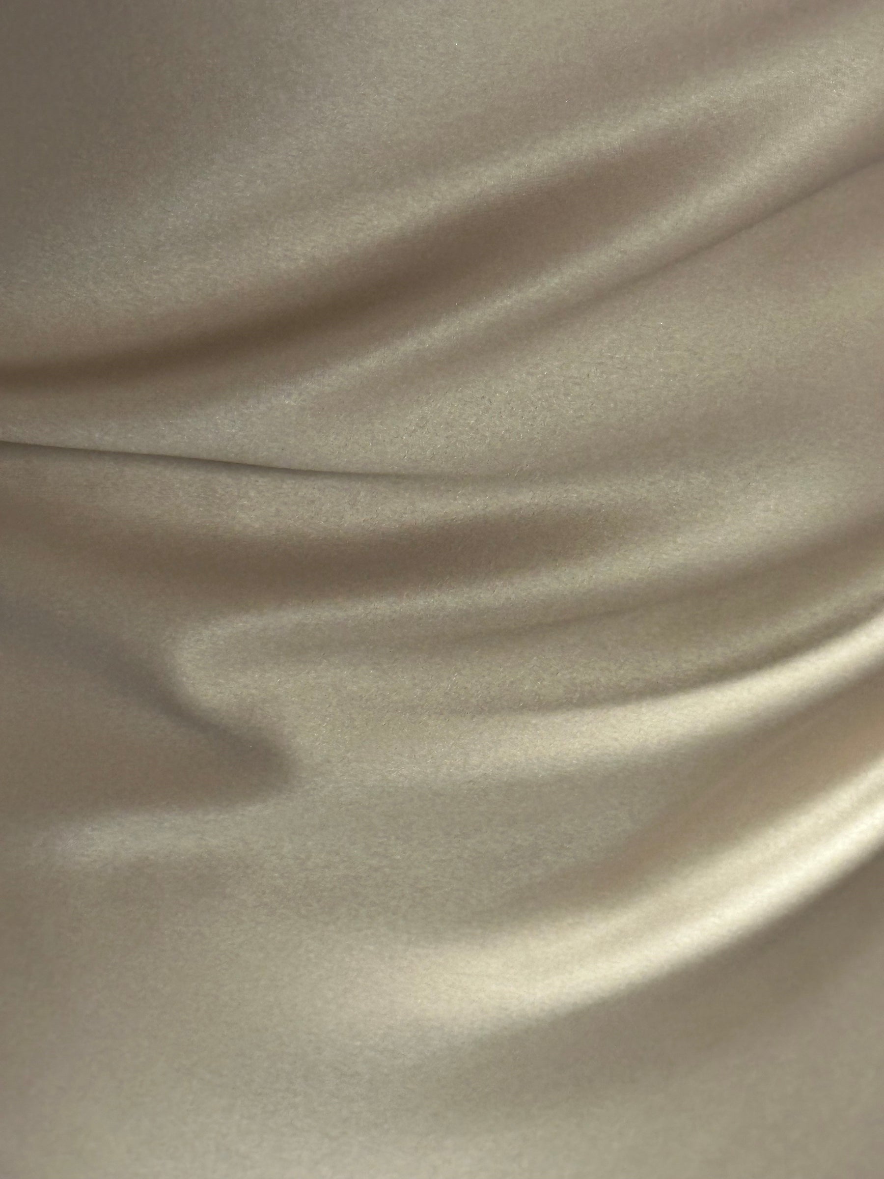 Satin de polyester latte - Trust